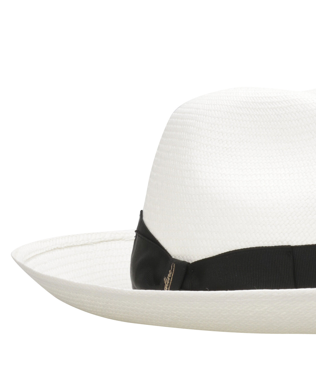 Borsalino | Cappello Panama Bianco e Nero