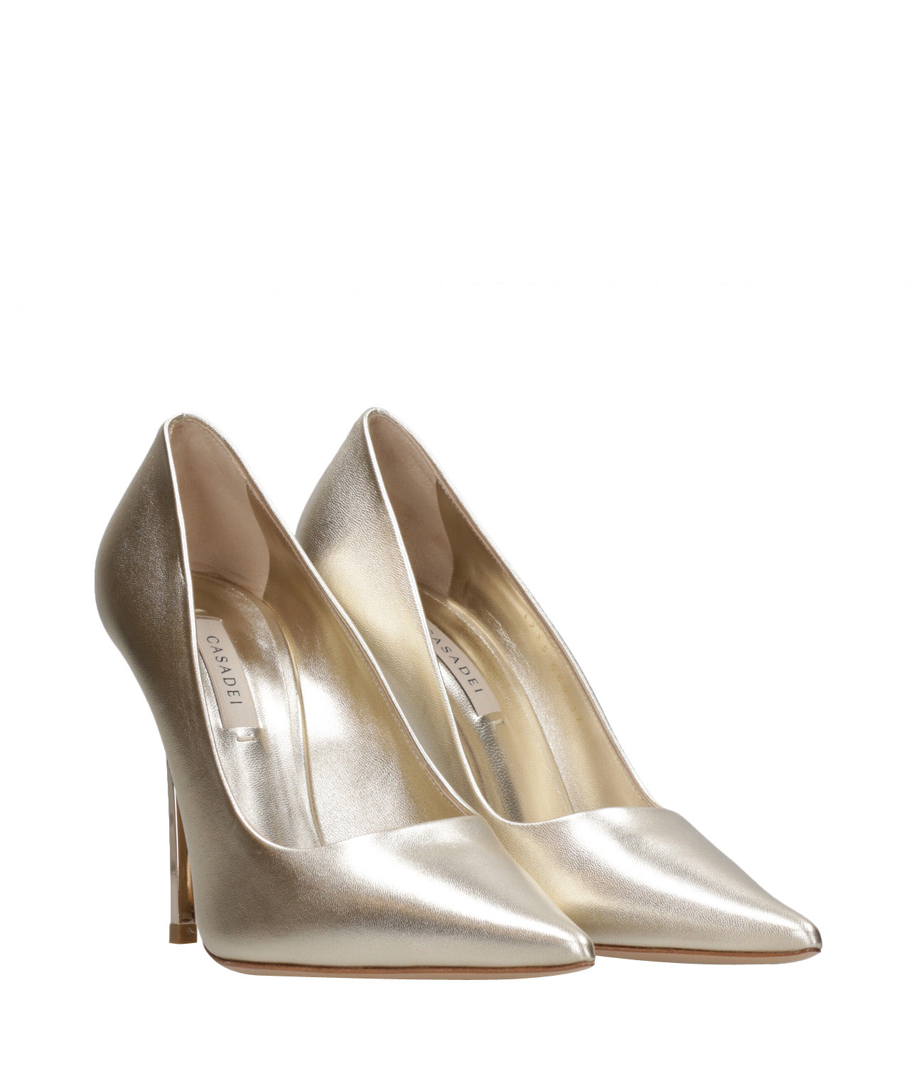 Casadei | Gold Decolleté