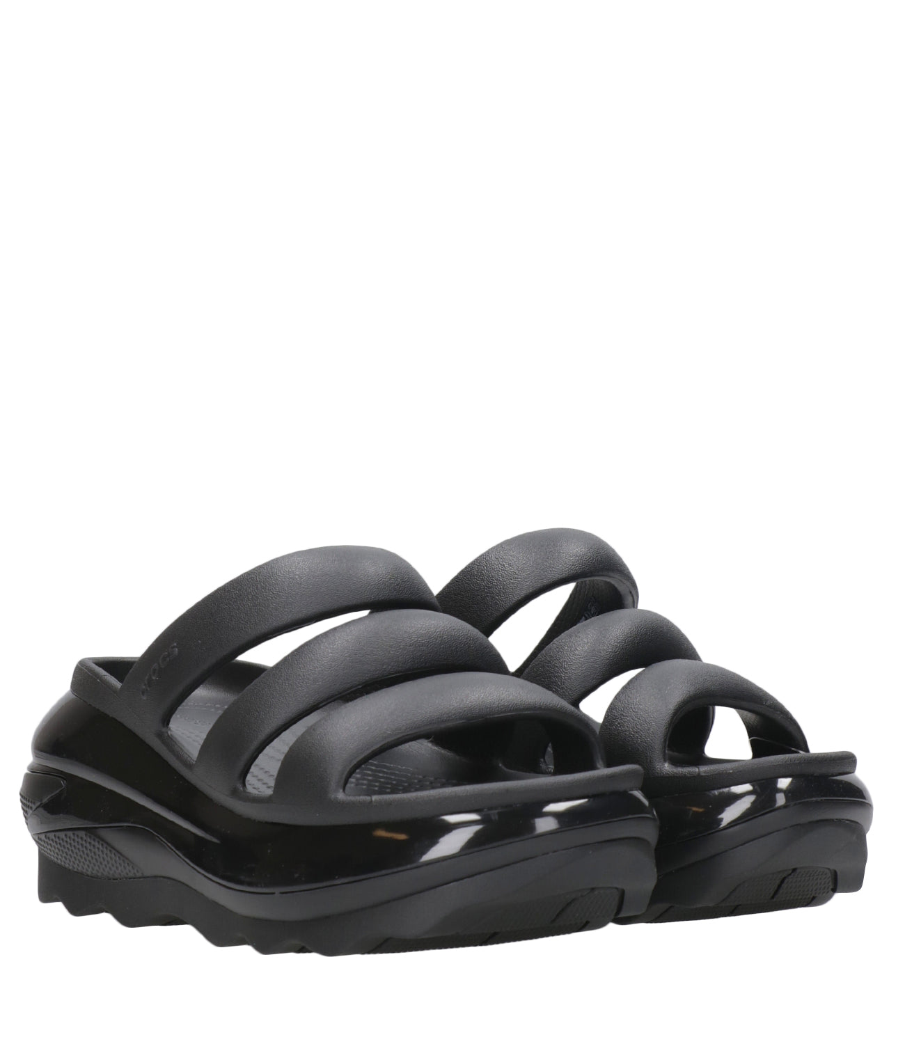 Crocs | Sandal Mega Crush Triple Strap Black