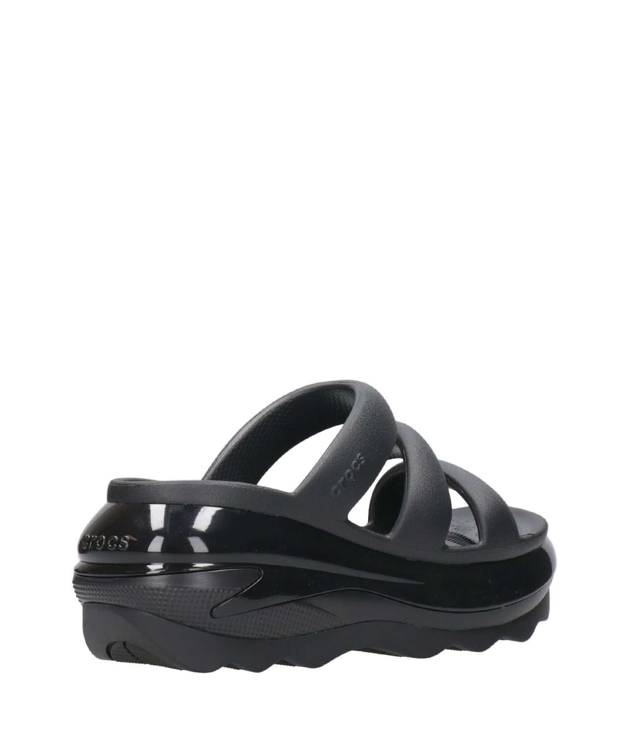 Crocs | Sandalo Mega Crush Triple Strap Nero