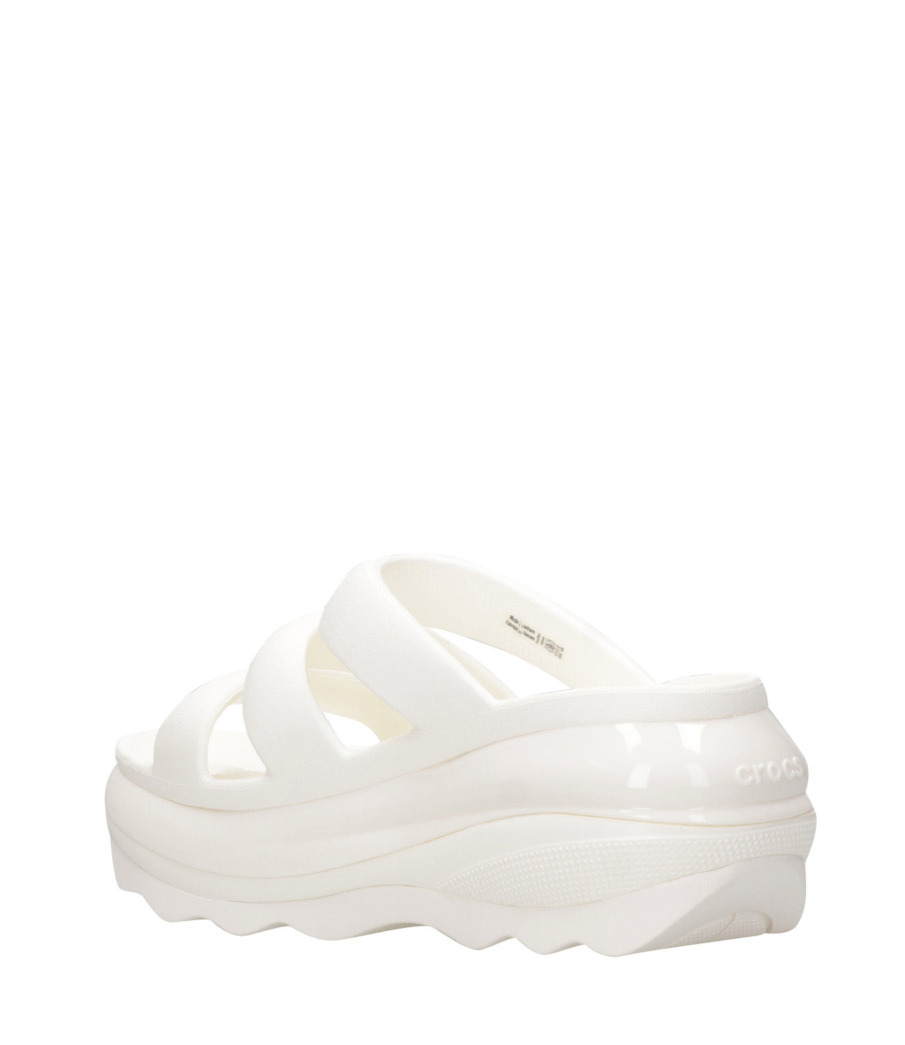 Crocs | Sandalo Mega Crush Triple Strap Bianco