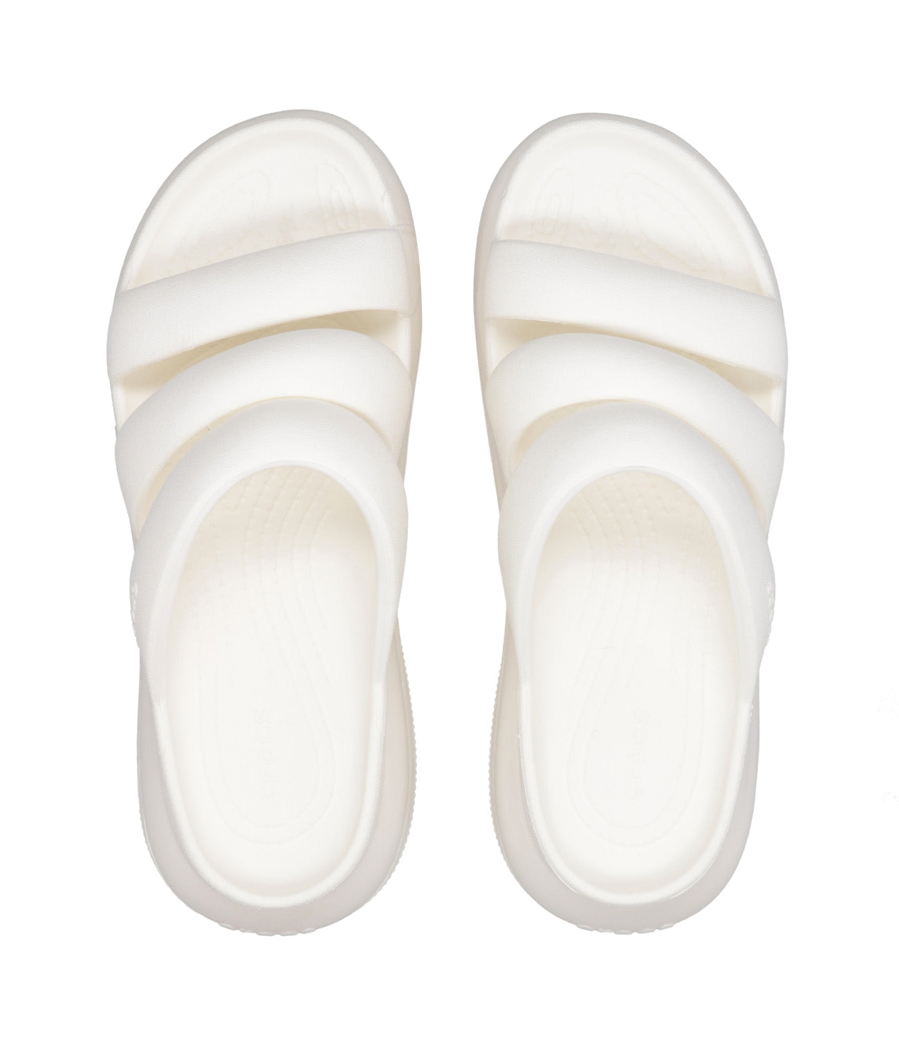 Crocs | Sandalo Mega Crush Triple Strap Bianco