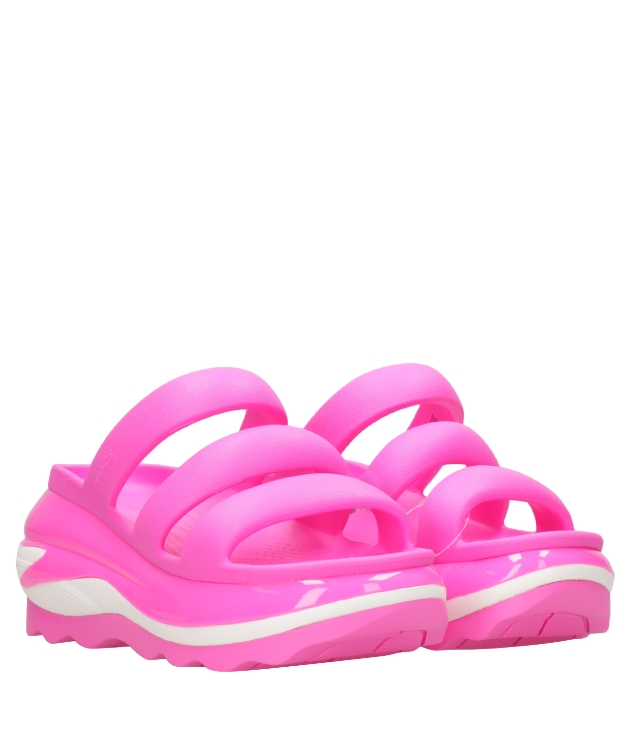 Crocs | Sandal Mega Crush Triple Strap Fuxia