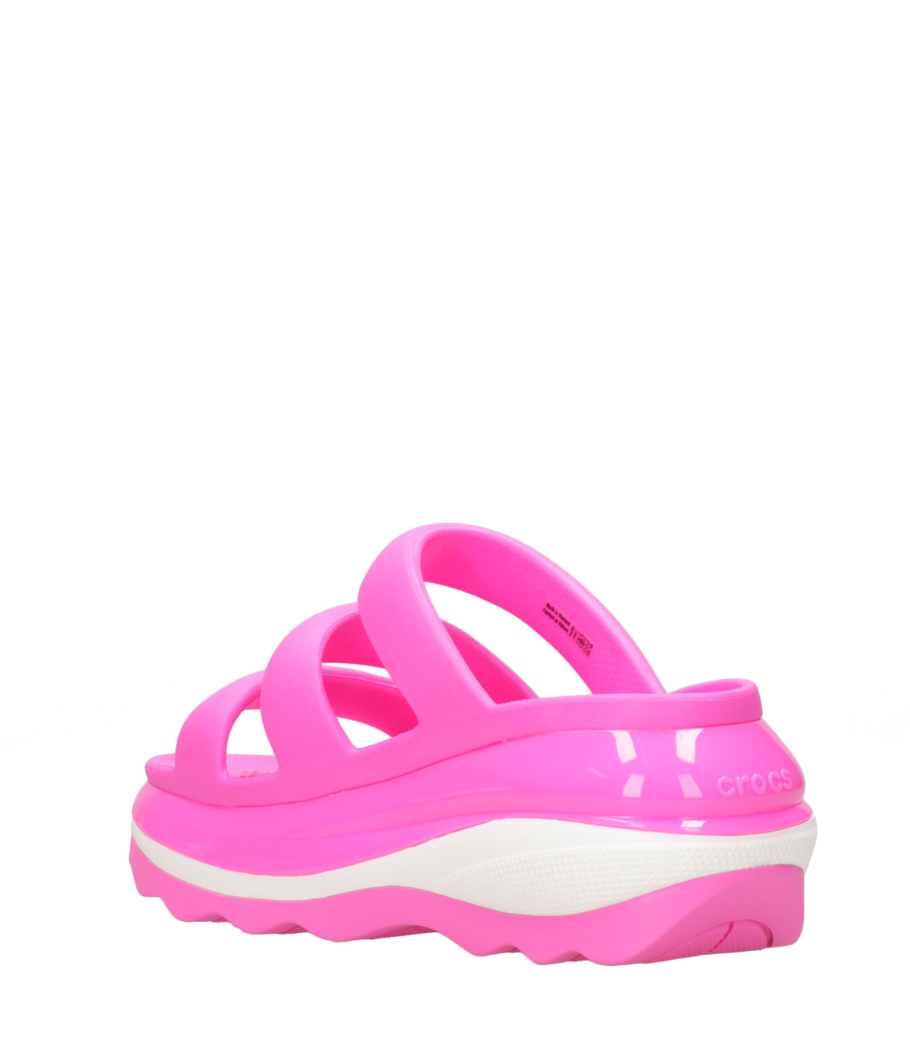 Crocs | Sandalo Mega Crush Triple Strap Fuxia