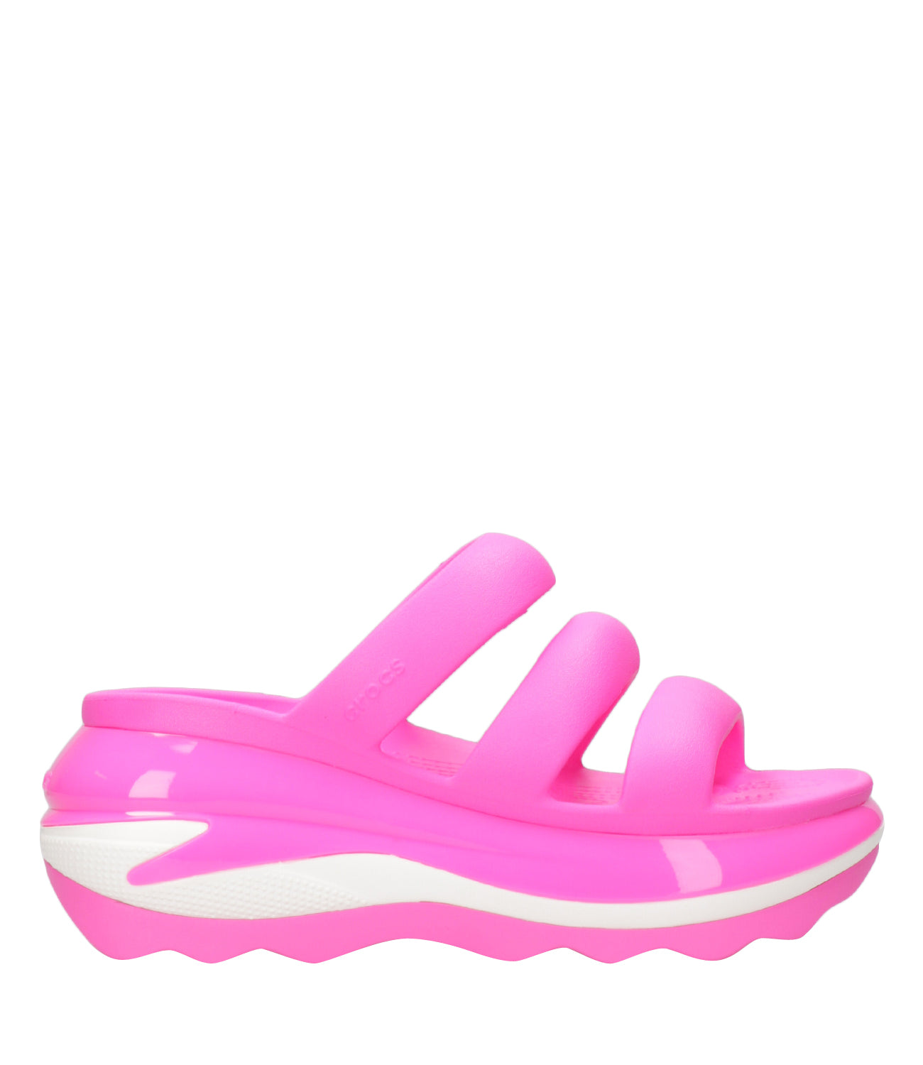 Crocs | Sandal Mega Crush Triple Strap Fuxia