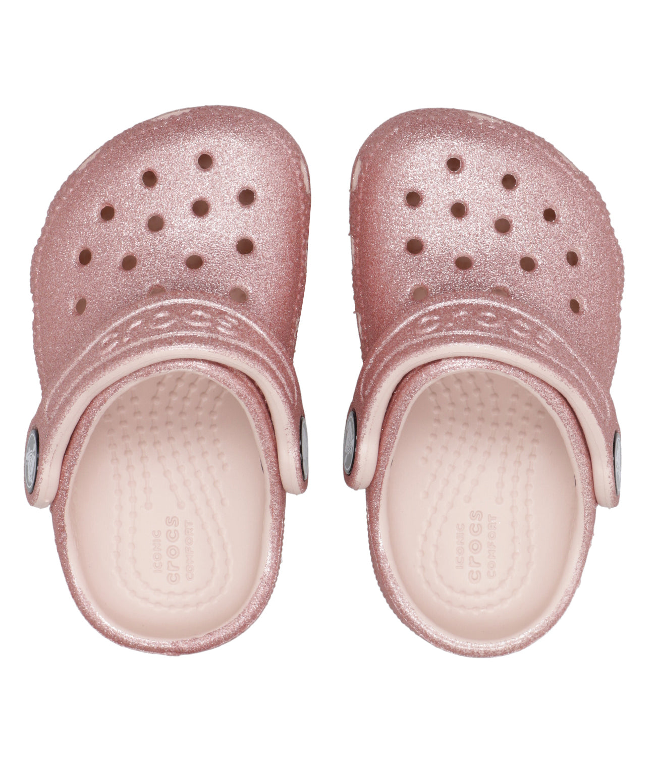 Crocs Kids | Classic Glitter Clog Quartz Sabot