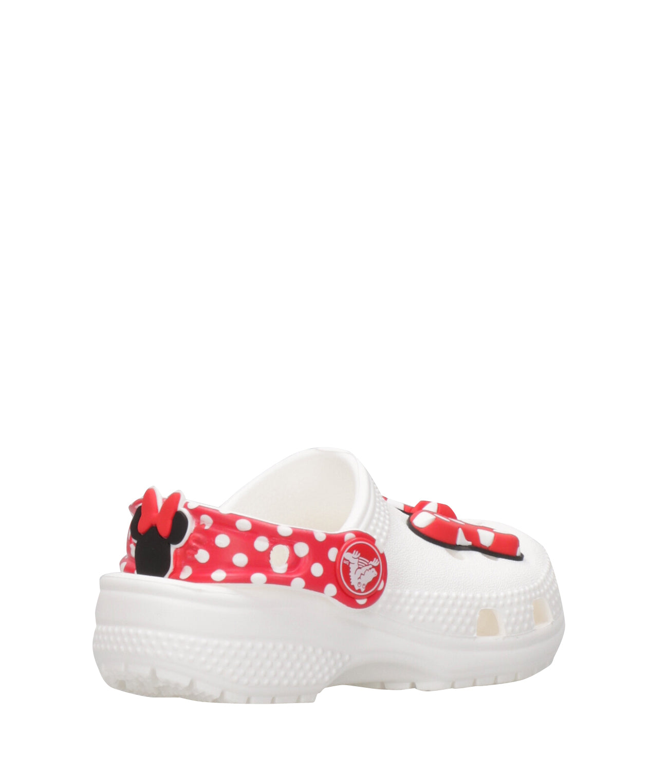 Crocs Kids | Classic Minnie Mouse Clog White and Red Sabot