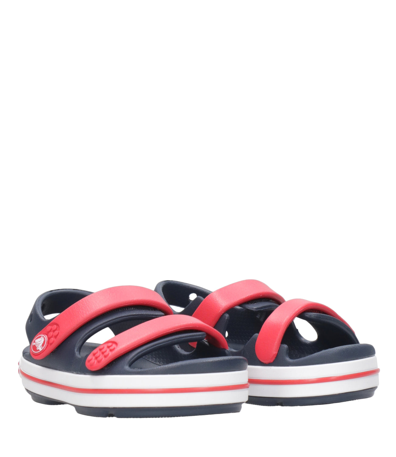 Crocs Kids | Sandalwood Crocband Cruiser Navy Blue and Red