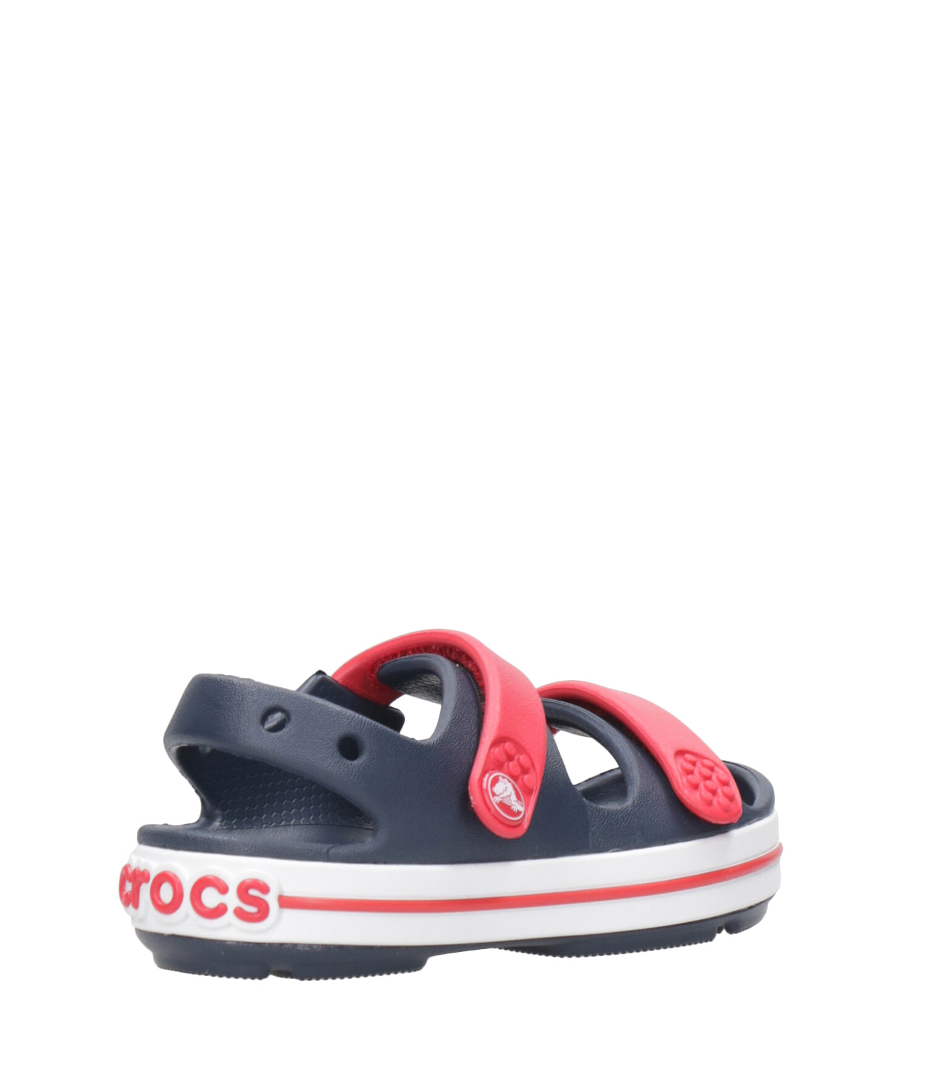 Crocs Kids | Sandalwood Crocband Cruiser Navy Blue and Red