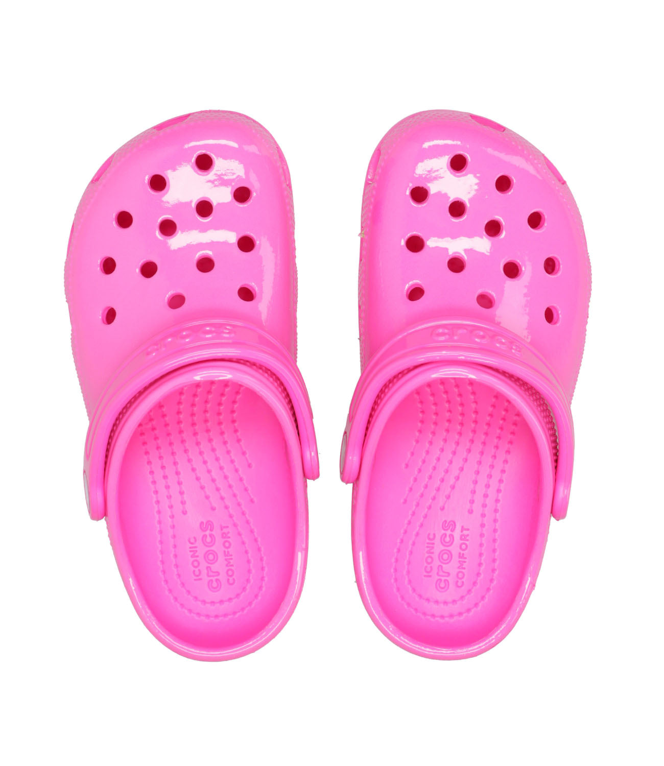 Crocs Kids | Classic Neon Highlighter Fuxia Sabot