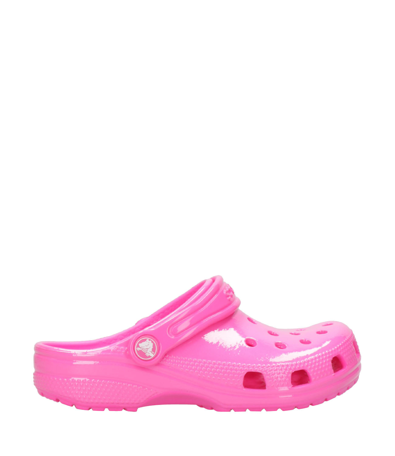 Crocs Kids | Classic Neon Highlighter Fuxia Sabot