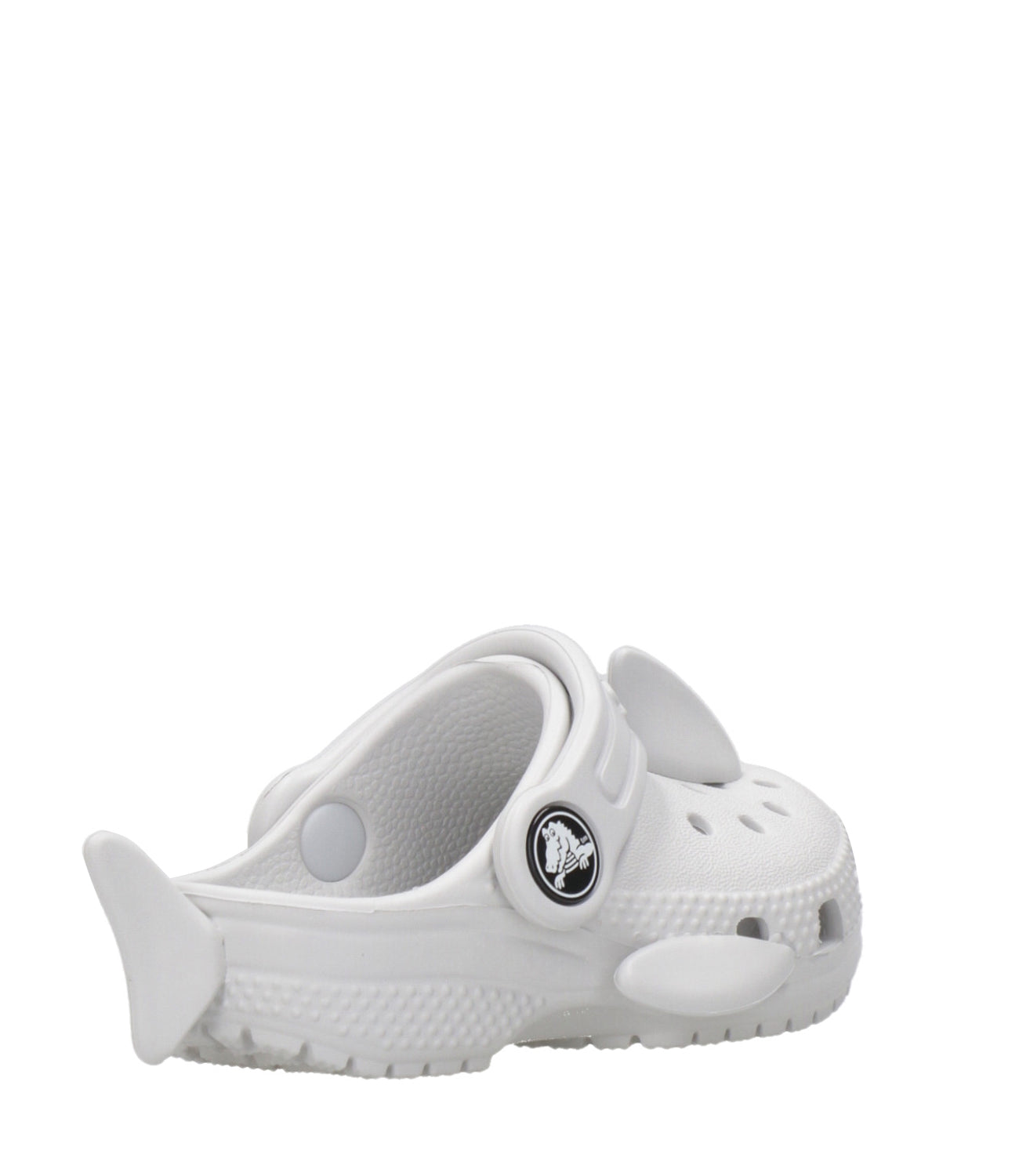 Crocs Kids | Sabot Classic Shark Clog Grigio Chiaro