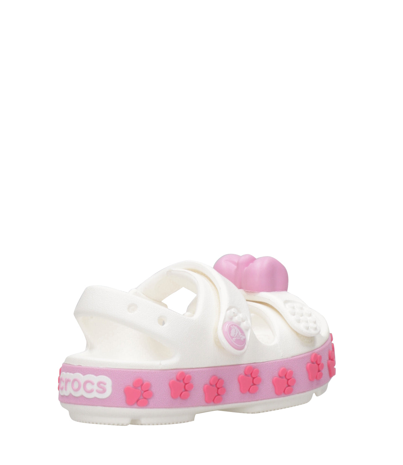 Crocs Kids | Sandalo Crocband Cruiser Bianco e Rosa