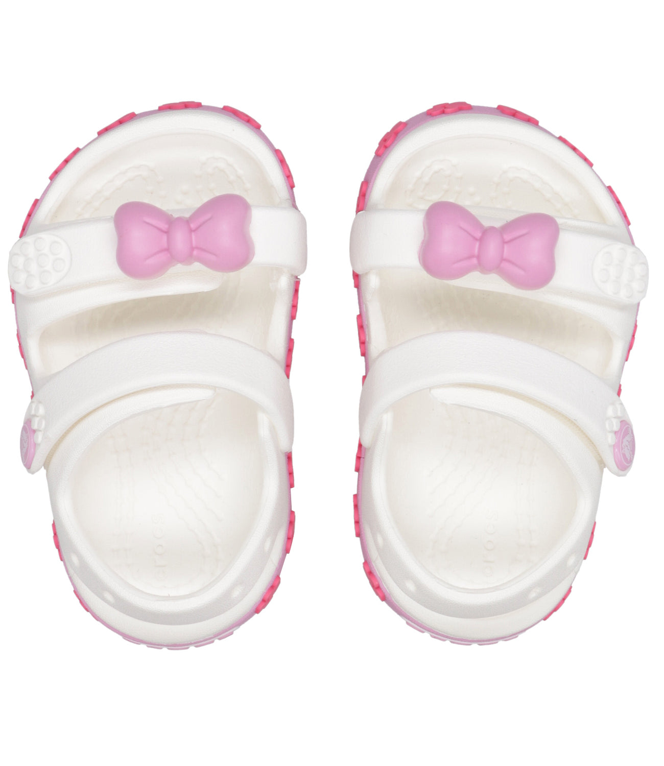 Crocs Kids | Sandalo Crocband Cruiser Bianco e Rosa