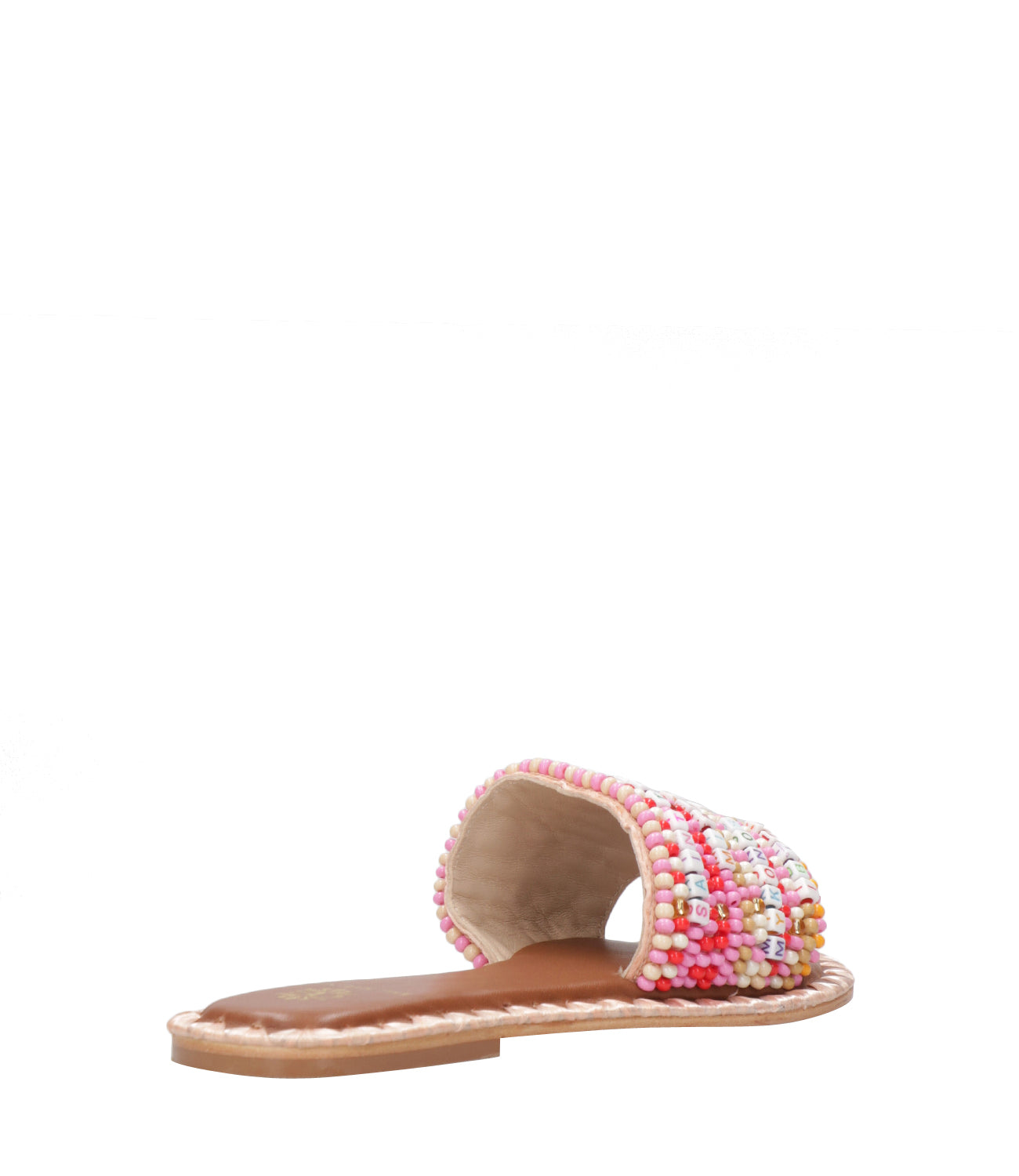 De Sienna Shoes | Orange and Pink Resort Slipper