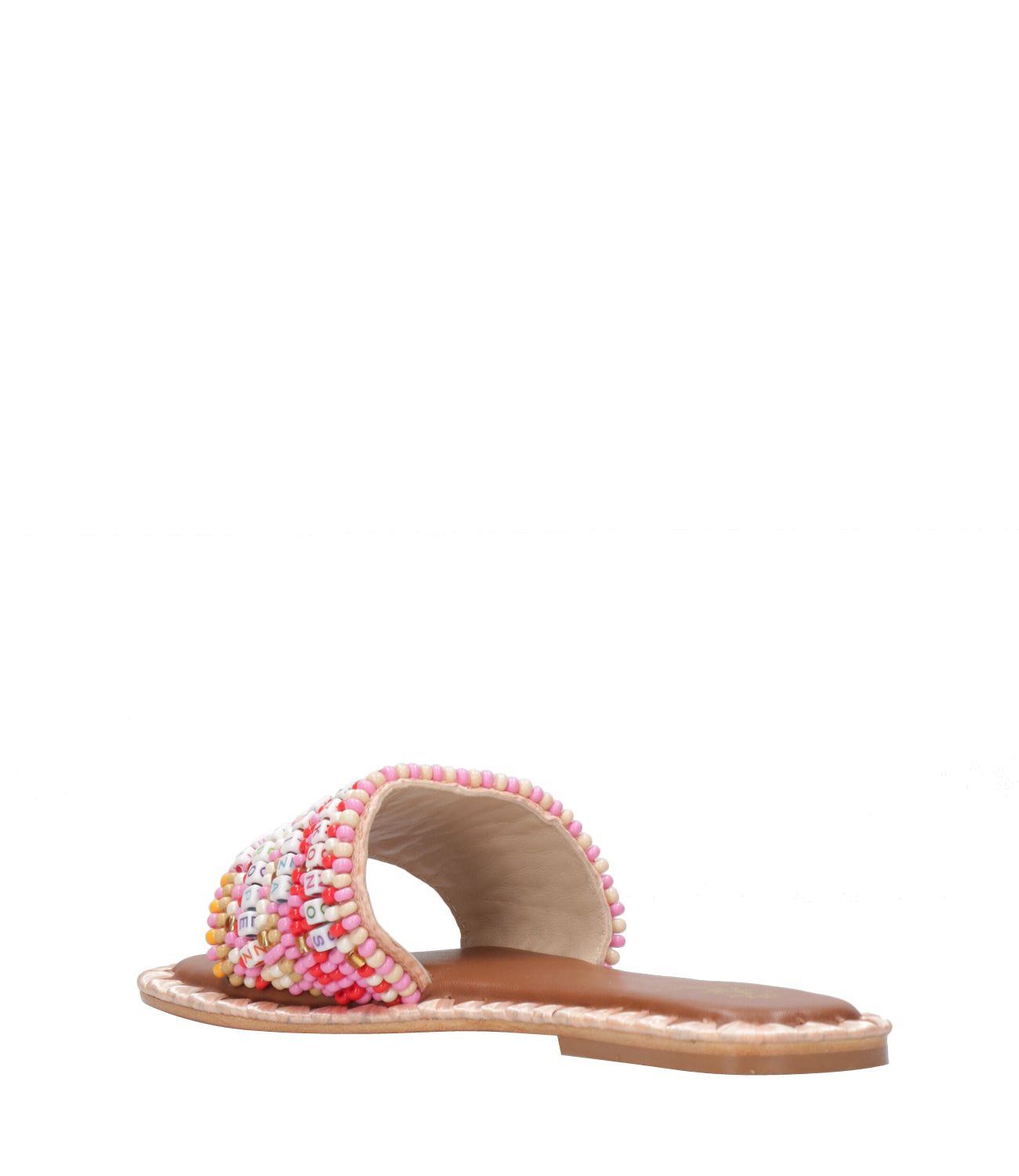 De Sienna Shoes | Orange and Pink Resort Slipper