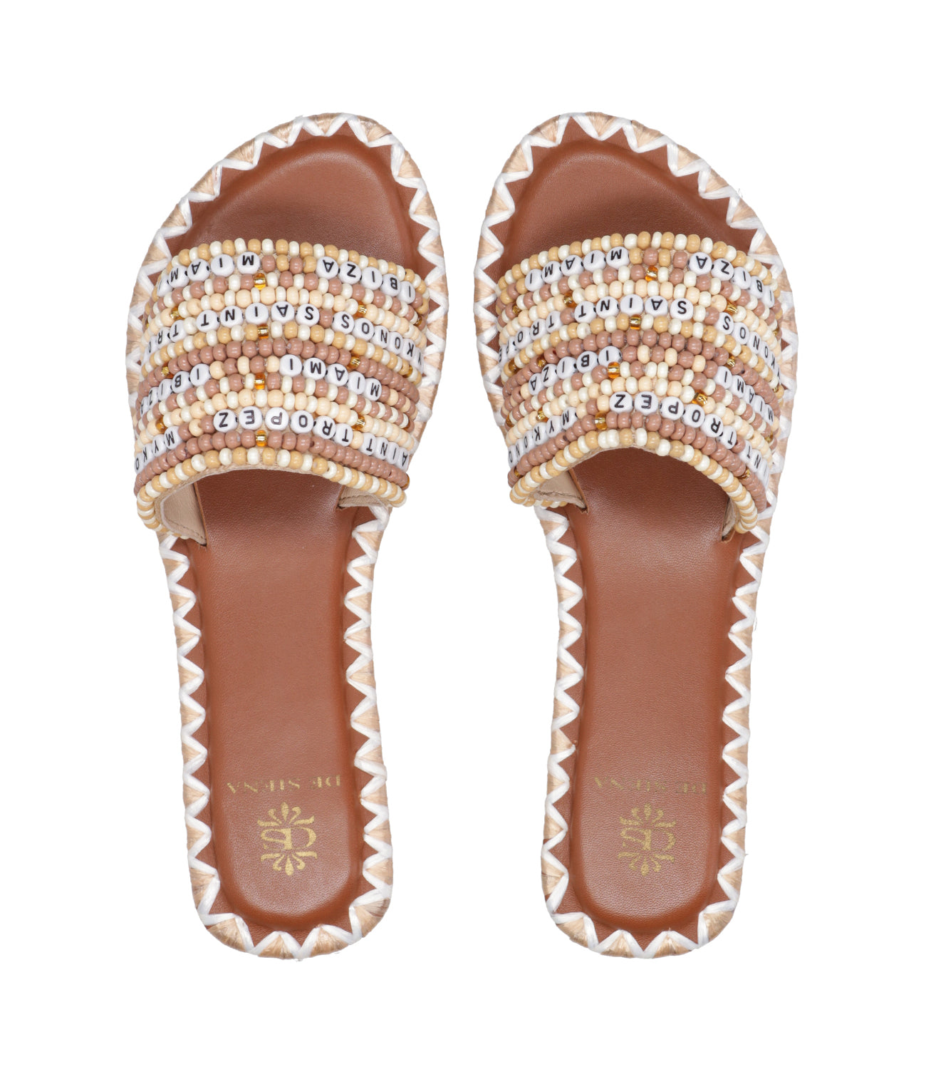 De Siena Shoes | Ciabatta Resort Beige