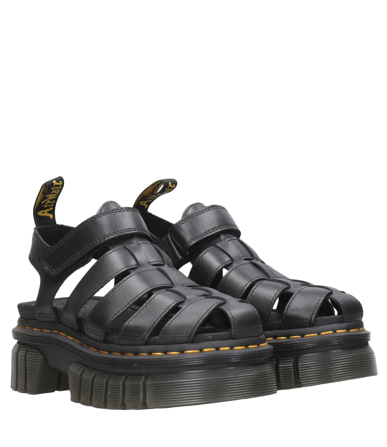 Dr Martens | Sandalo Ricki Fisherman Nero