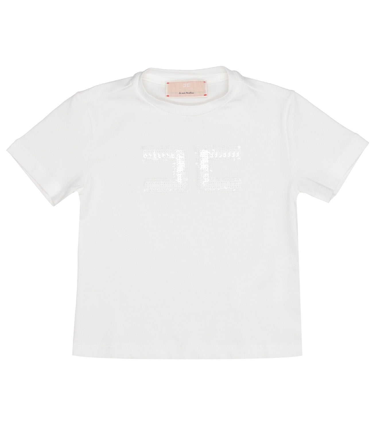 Elisabetta Franchi La Mia Bambina | T-Shirt Panna