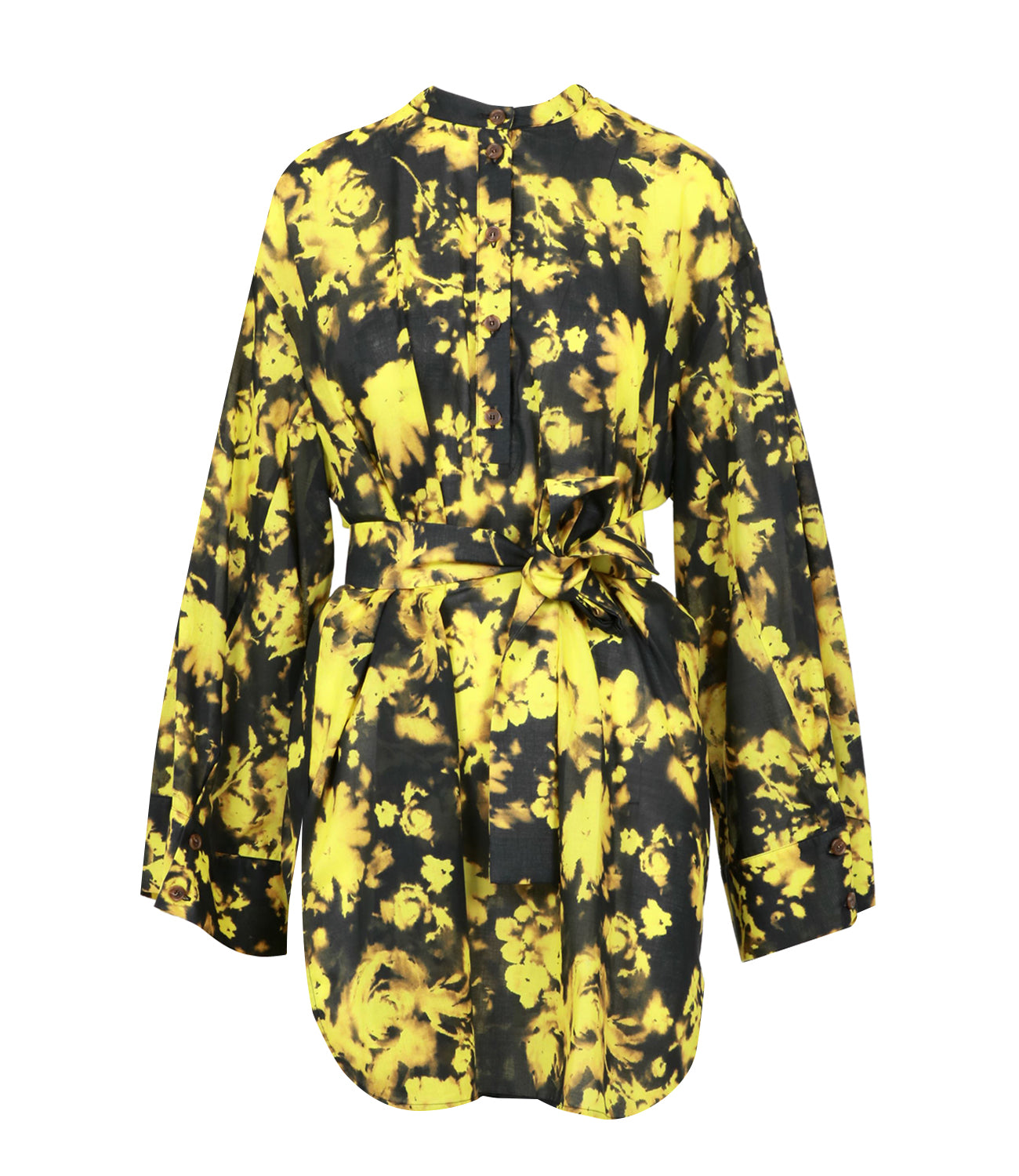 Erika Cavallini | Miranda Black and Yellow Dress