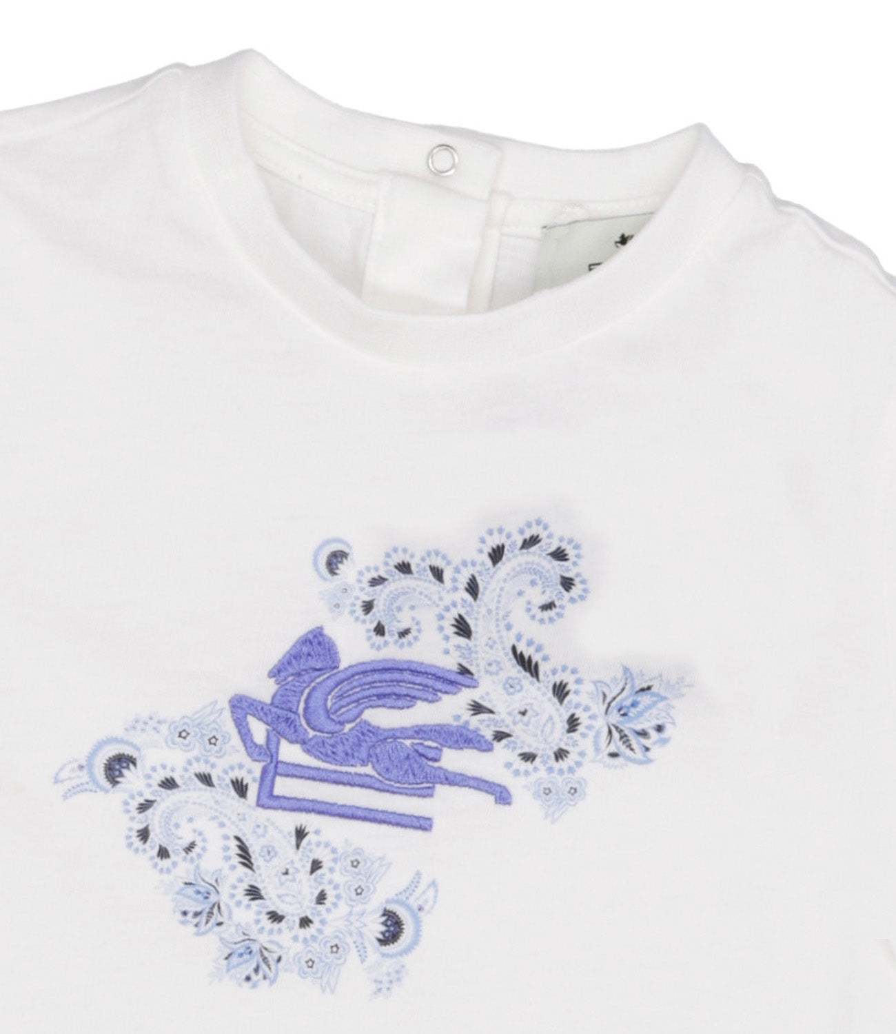 Etro Kids | T-Shirt Avorio e Celeste