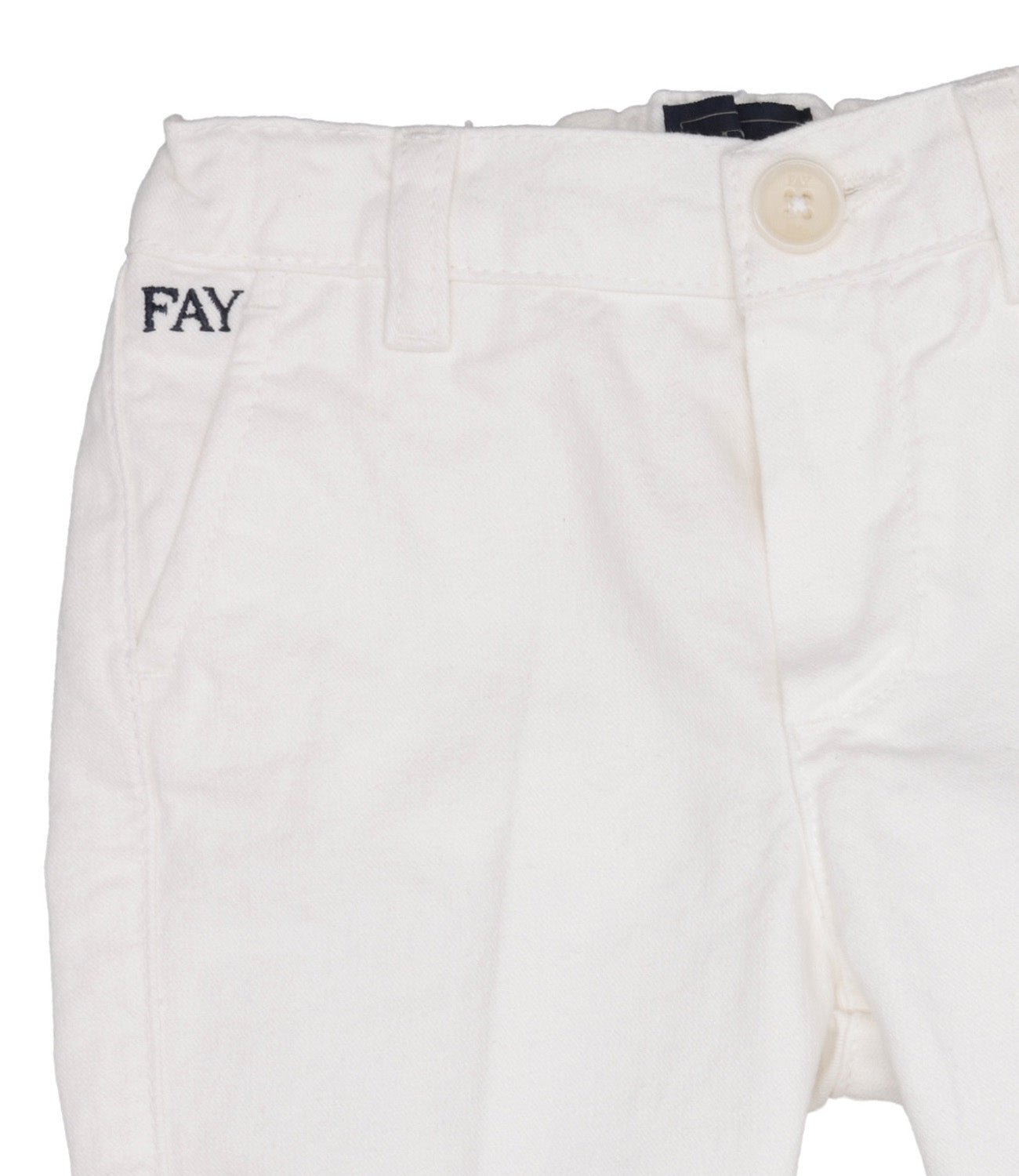 Fay Juniro | White Trousers