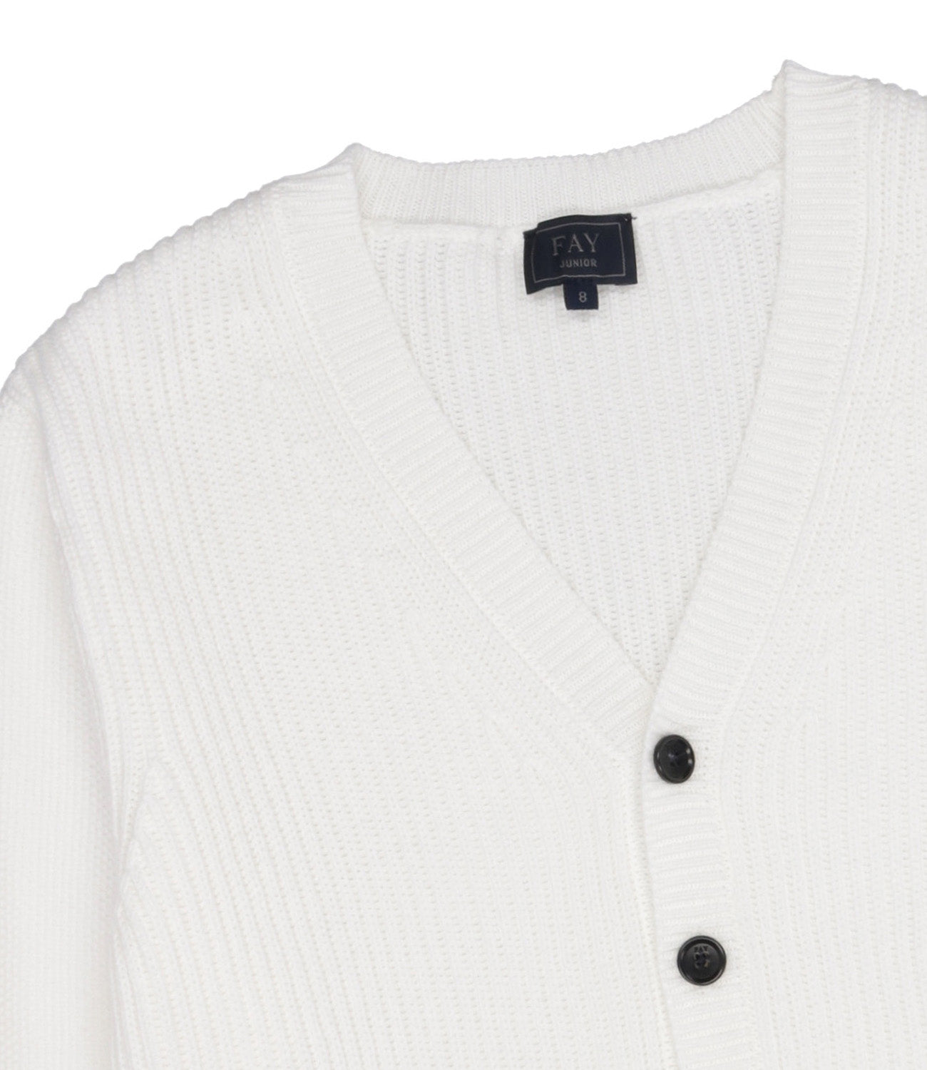 Fay Junior | Cardigan White