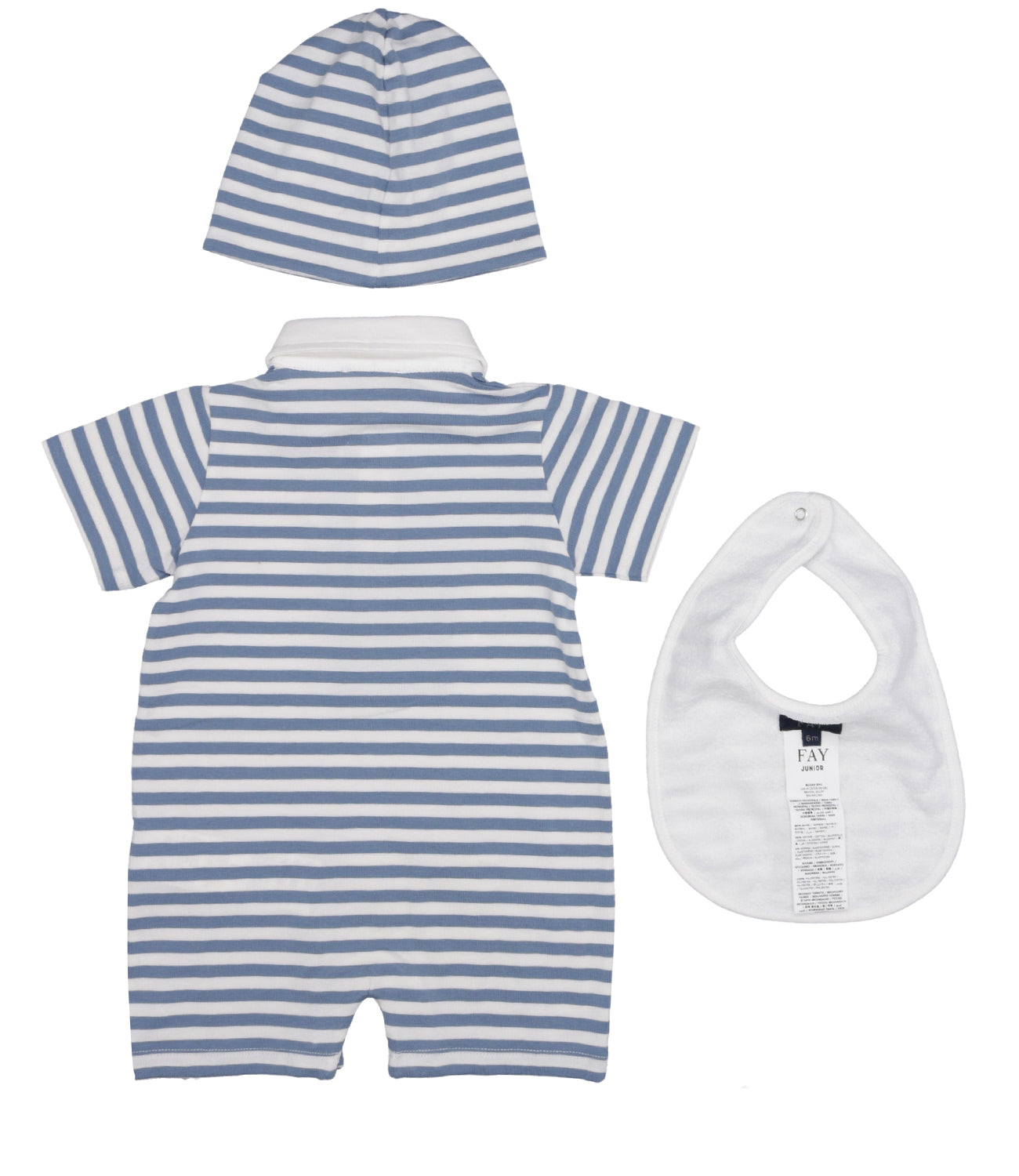 Fay Junior | Pagliaccetto Bianco e Azzurro