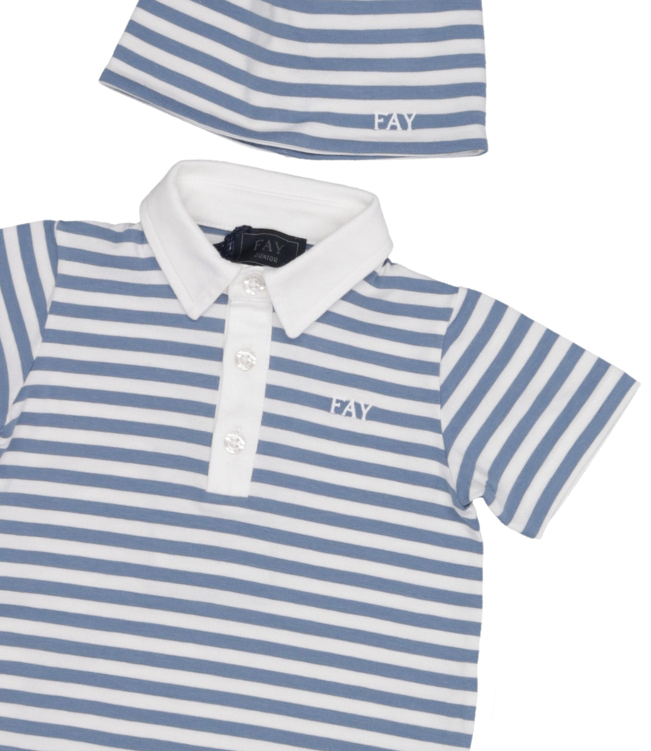 Fay Junior | Pagliaccetto Bianco e Azzurro