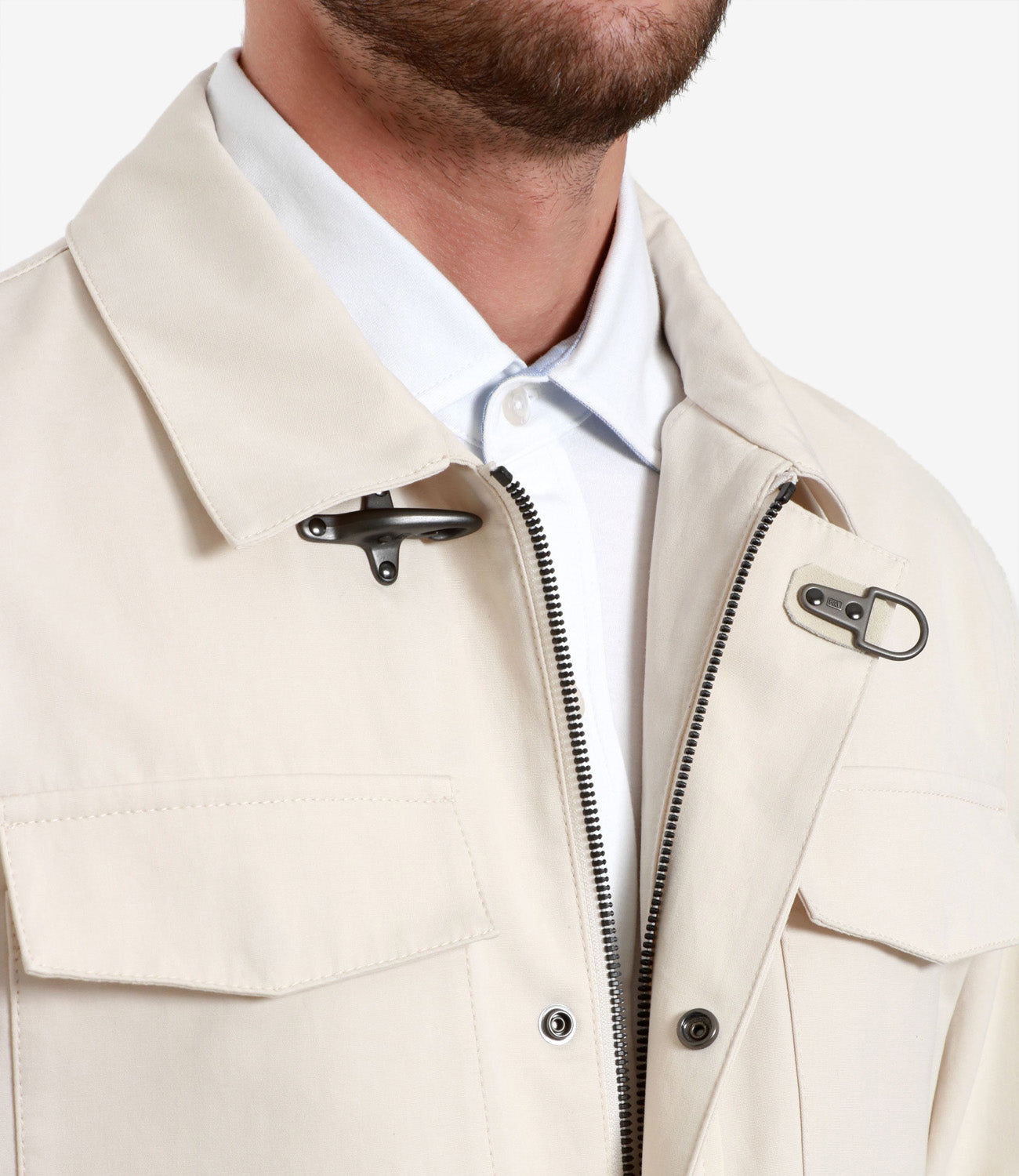 Fay | Cream Truck Jacket