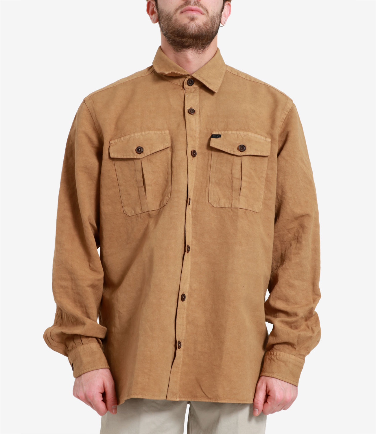 Fay | Camel Shirt