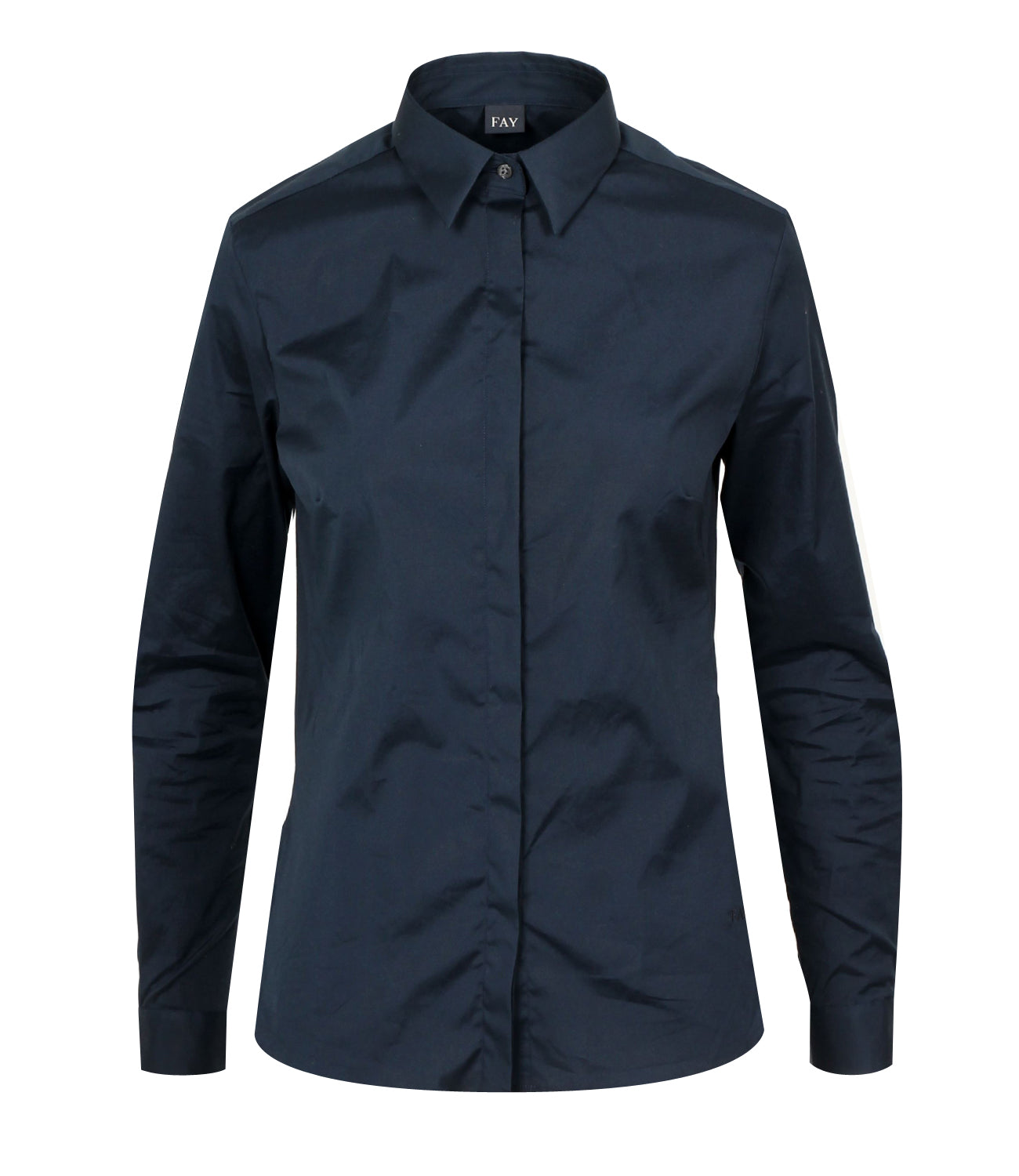 Fay | Camicia Slim Basic Blu Navy