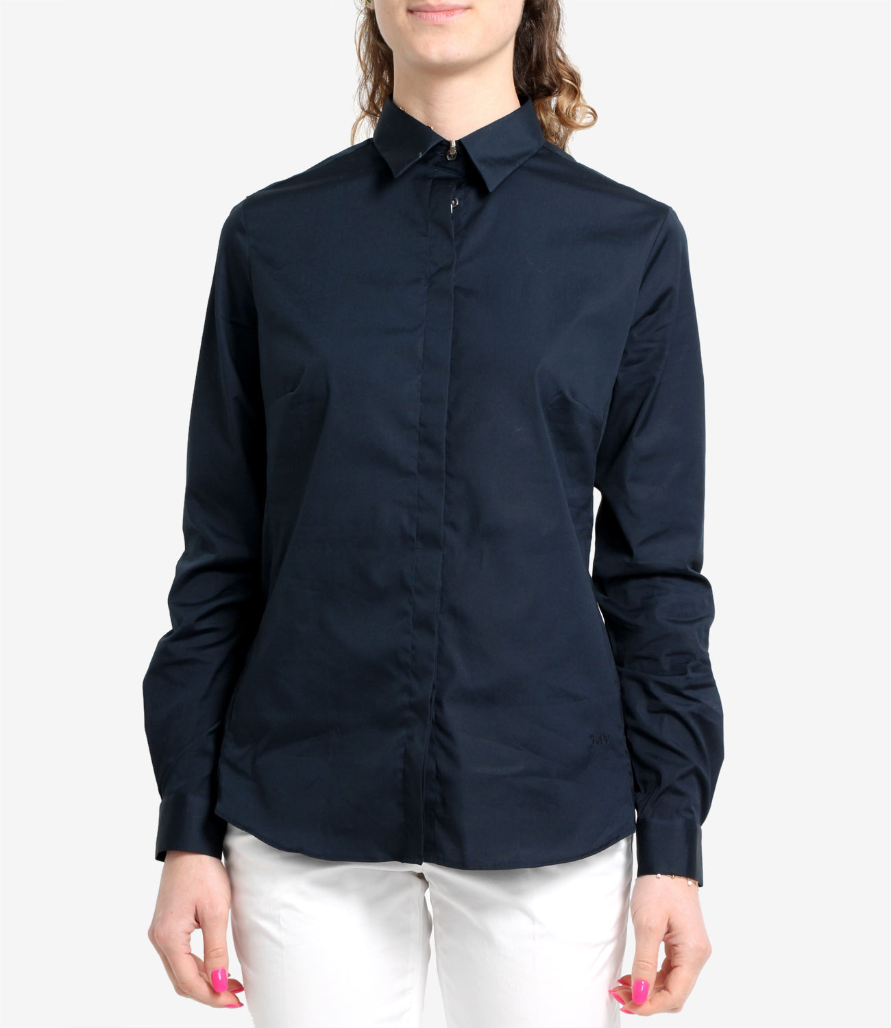 Fay | Camicia Slim Basic Blu Navy