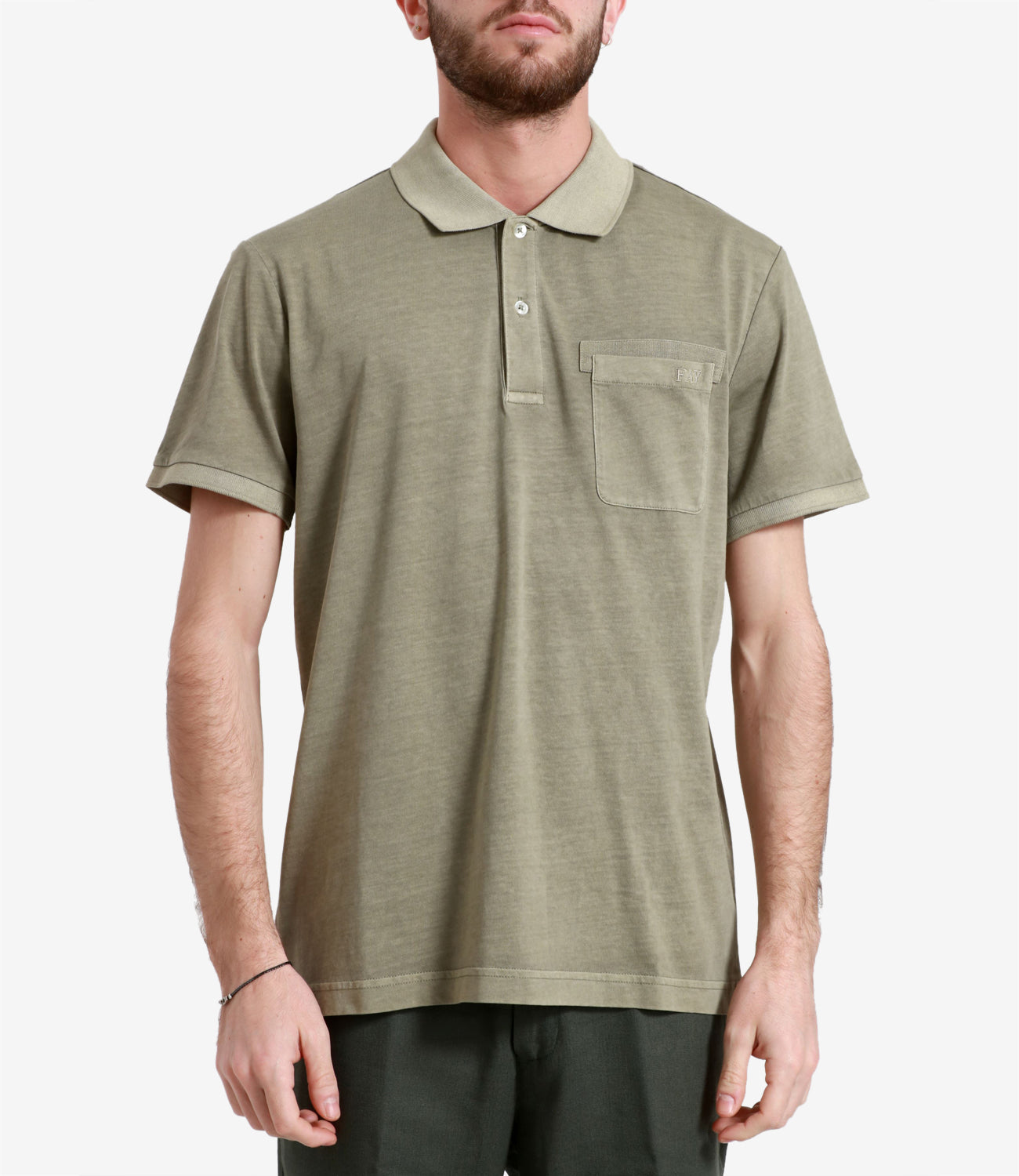 Fay | Military Green Polo