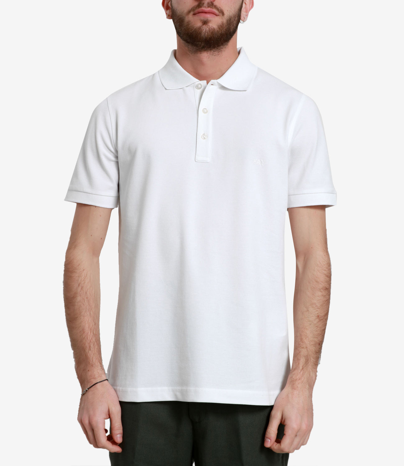 Fay | White Polo