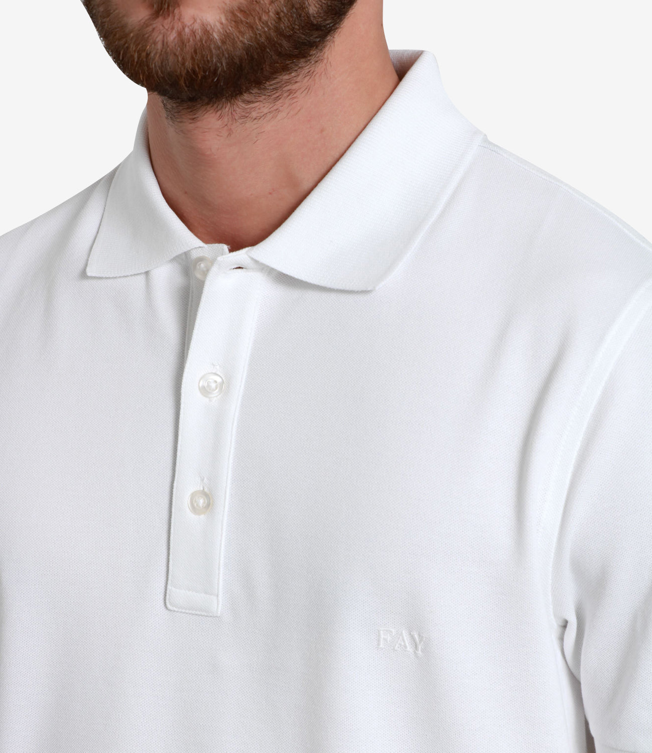 Fay | White Polo