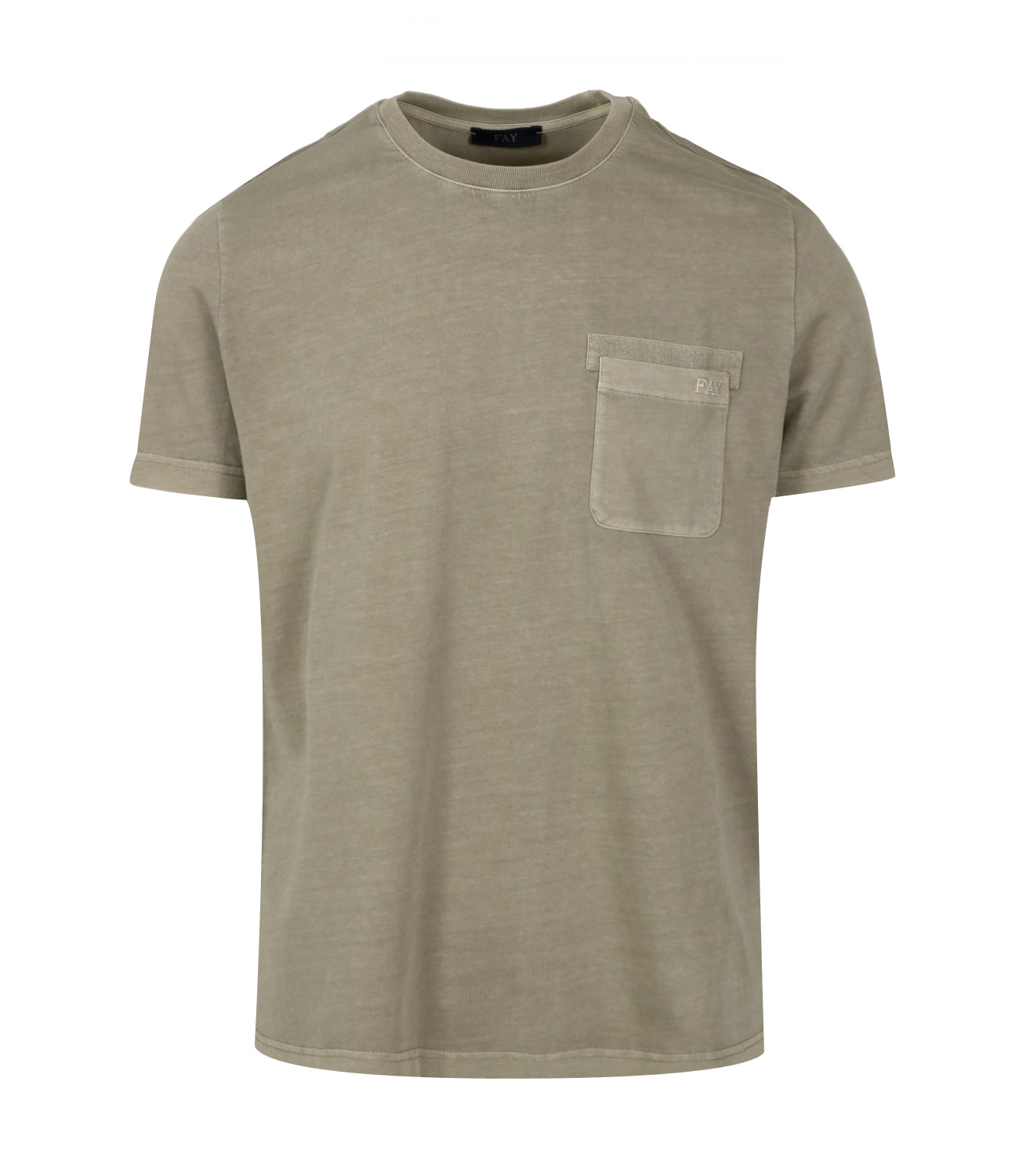 Fay | T-Shirt Verde Militare