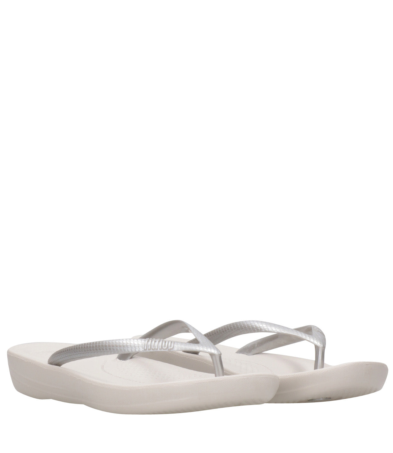 Fitflop | Inqushion Silver Flip Flops