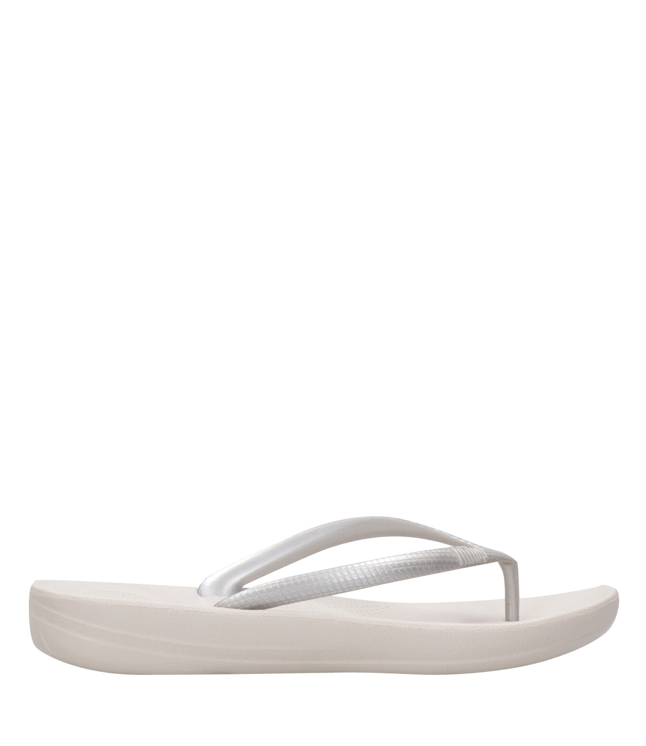 Fitflop | Inqushion Silver Flip Flops