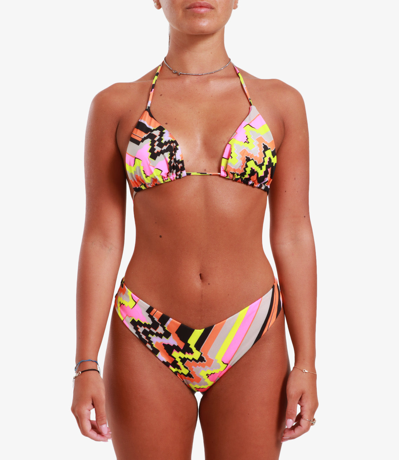 F**K Project | Fuxia and Yellow Bikini Swimsuit