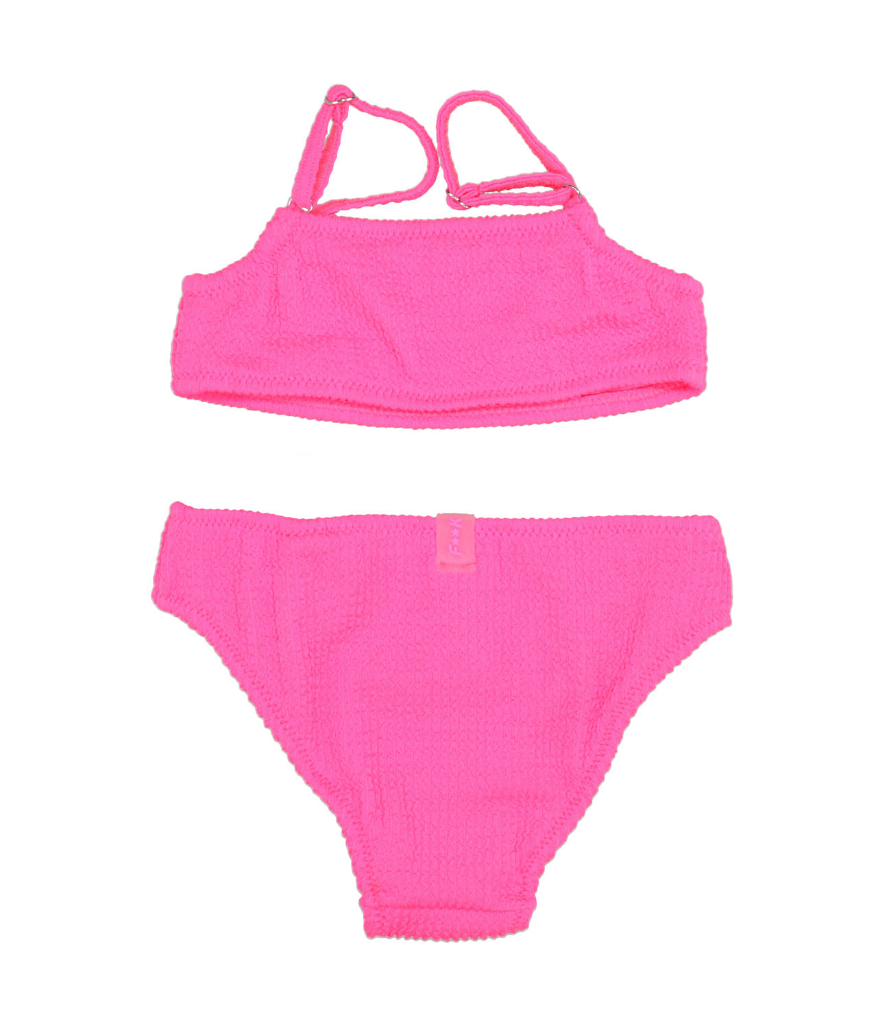 F**K Project Kids | Fuxia Fluo Bikini Swimsuit