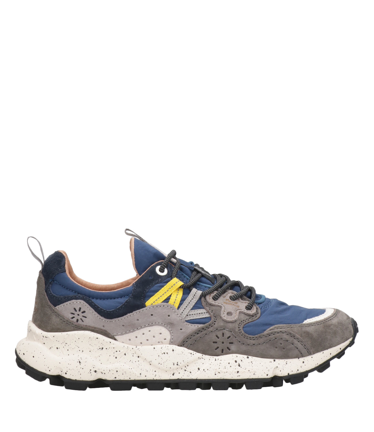 Flower Mountain | Grey and Navy Blue Sneakers