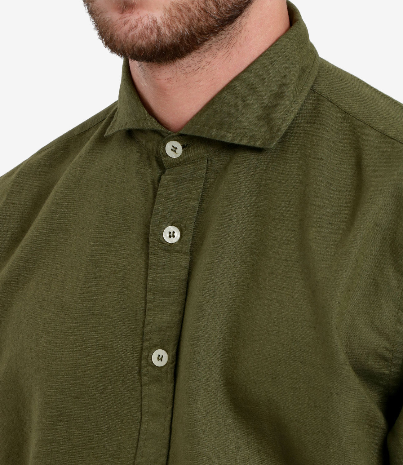 Rooster | Military Green Shirt