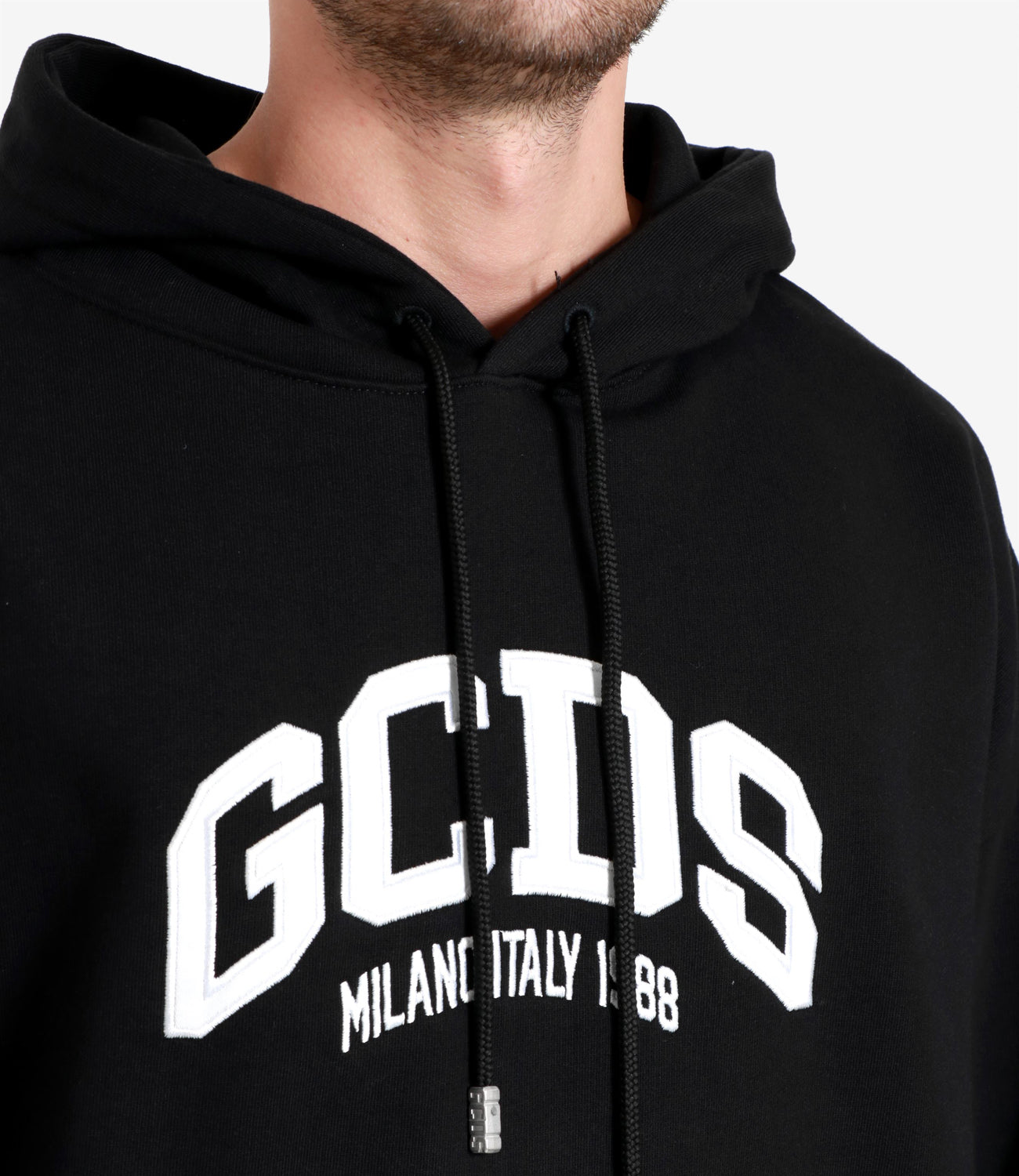 GCDS | Felpa Logo Loose Nera