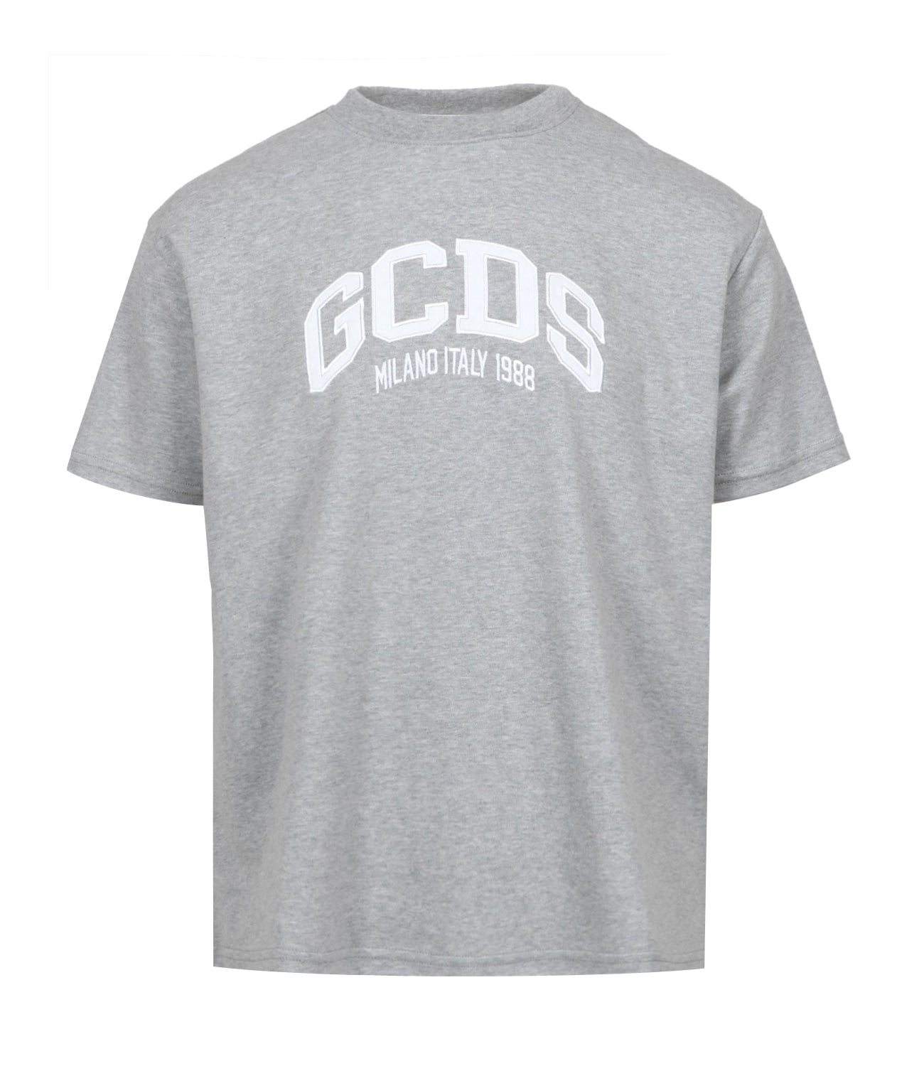 GCDS | T-Shirt Logo Loose Grigia