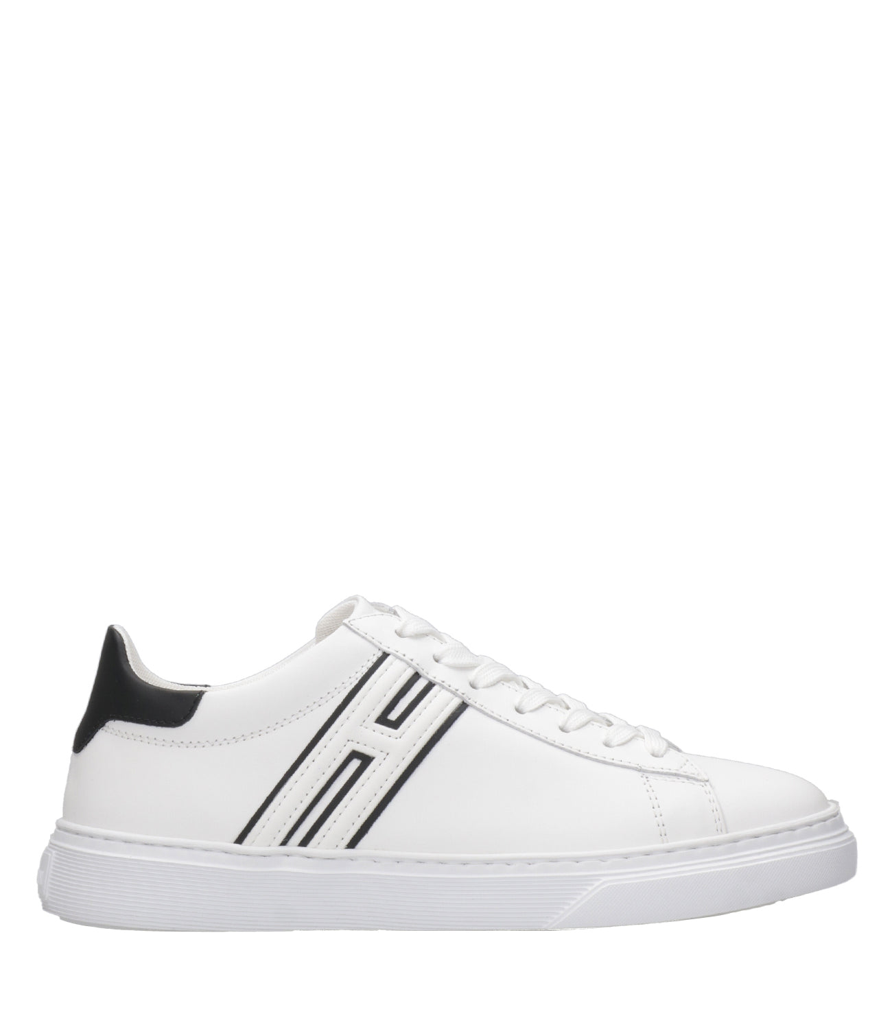 Hogan | Sneakers H365 Allacciato H Canaletto Bianco e Nero