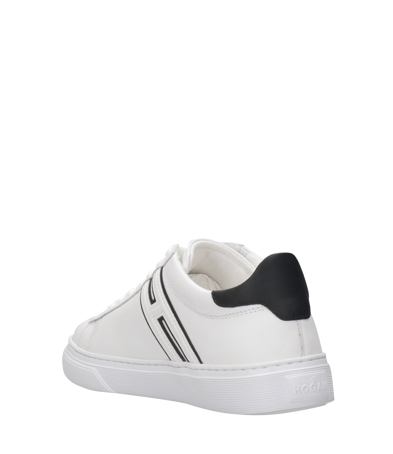 Hogan | Sneakers H365 Allacciato H Canaletto Bianco e Nero