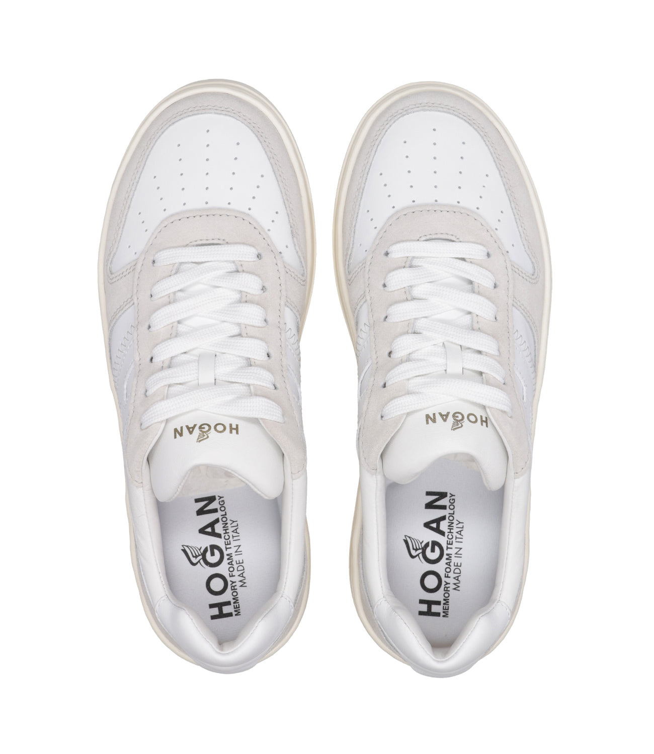 Hogan | Sneakers H630 Bianca e Beige