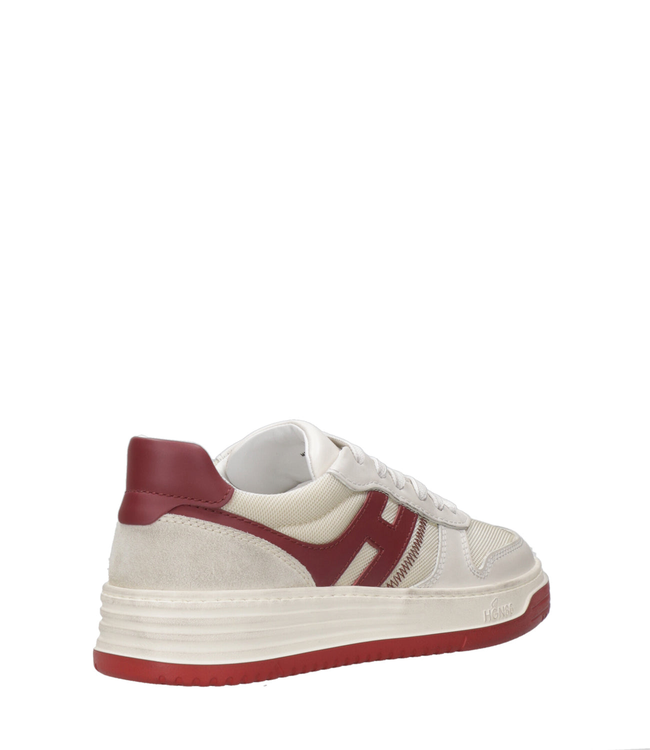 Hogan | Sneakers H630 Beige e Rosso