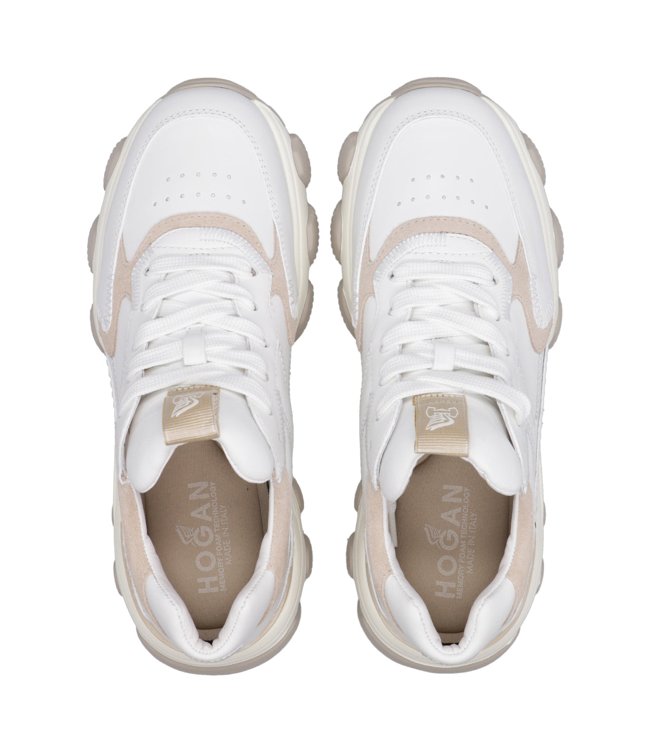 Hogan | Sneakers Hyperactive Beige e Bianca